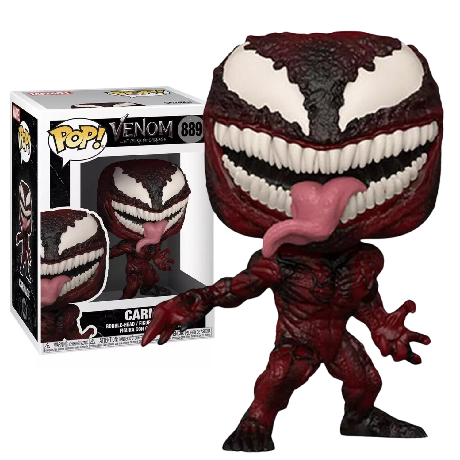 Funko Pop Carnage 889 Venom 2 Sipiderman Carnicero Marvel