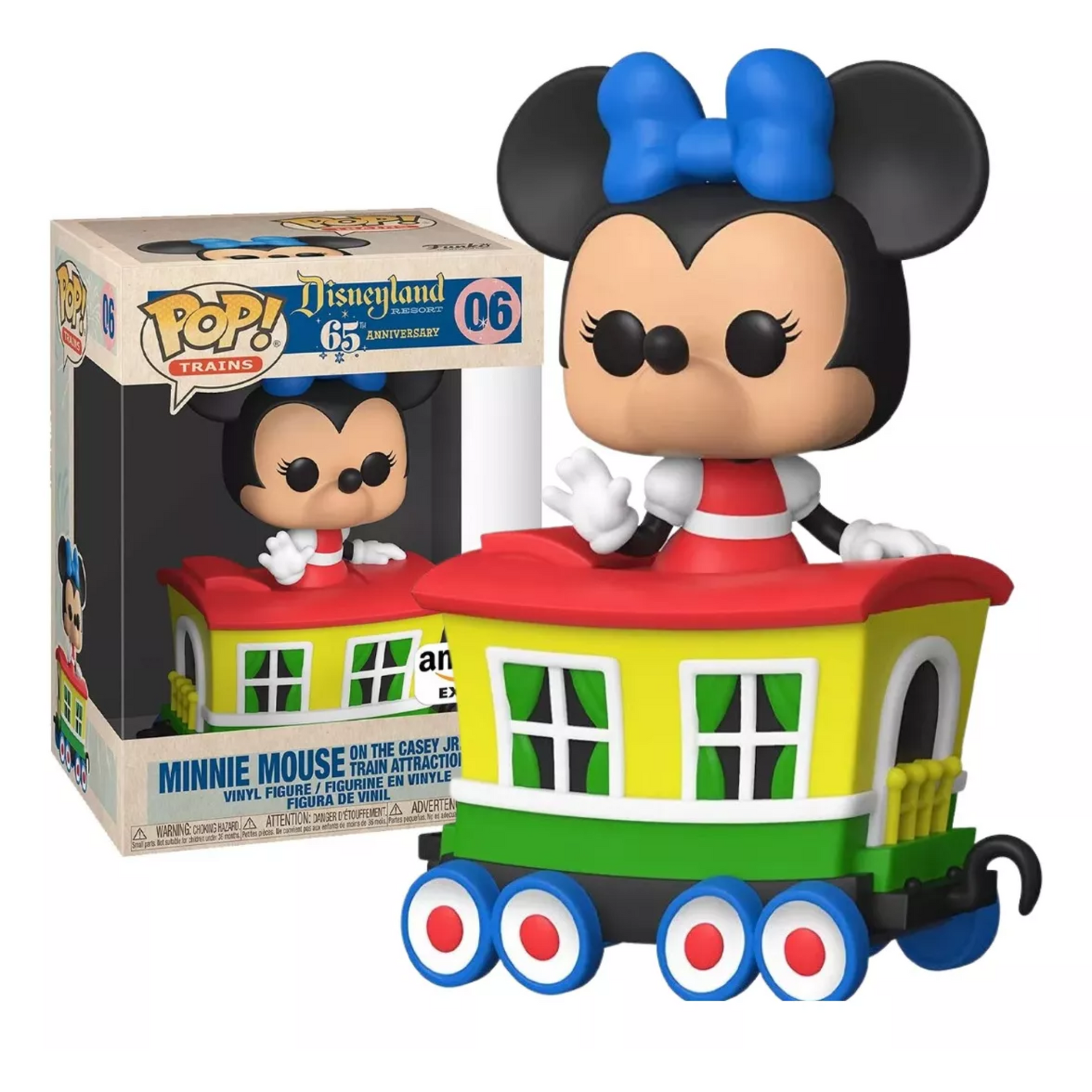 Funko Pop Minnie Mouse Disney Tren Exclusiva Mickey Mouse