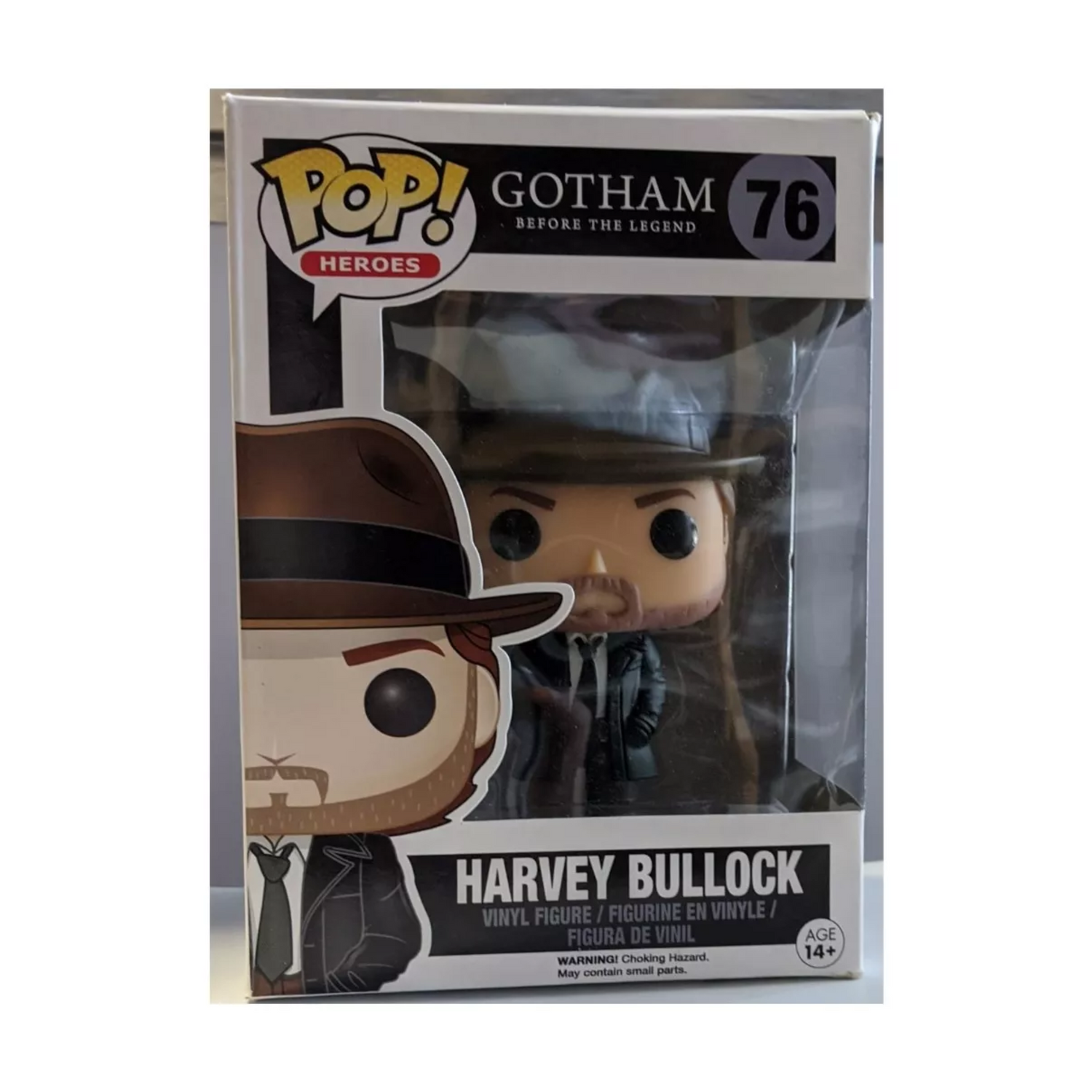 Funko Pop Harvey Bullock 76 Heroes Gotham Batman Serie