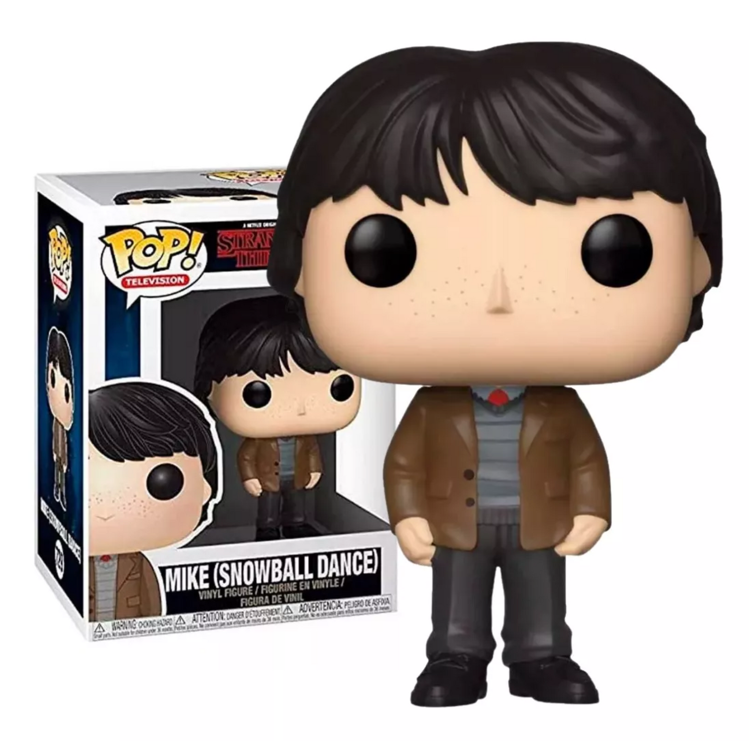 Funko Pop Mike Baile Snowball Stranger Things