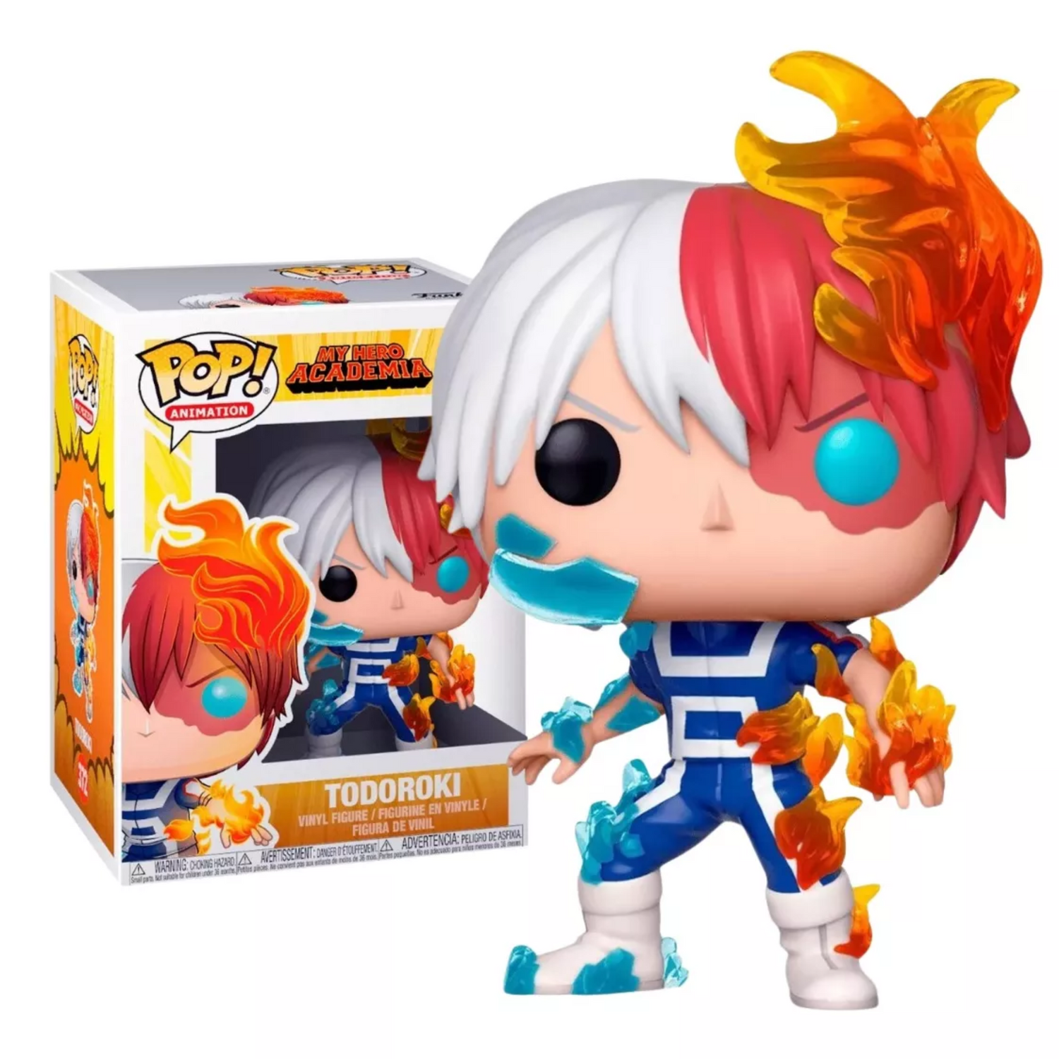 Funko Pop Shoto Todoroki Fuego Hielo My Hero Academy