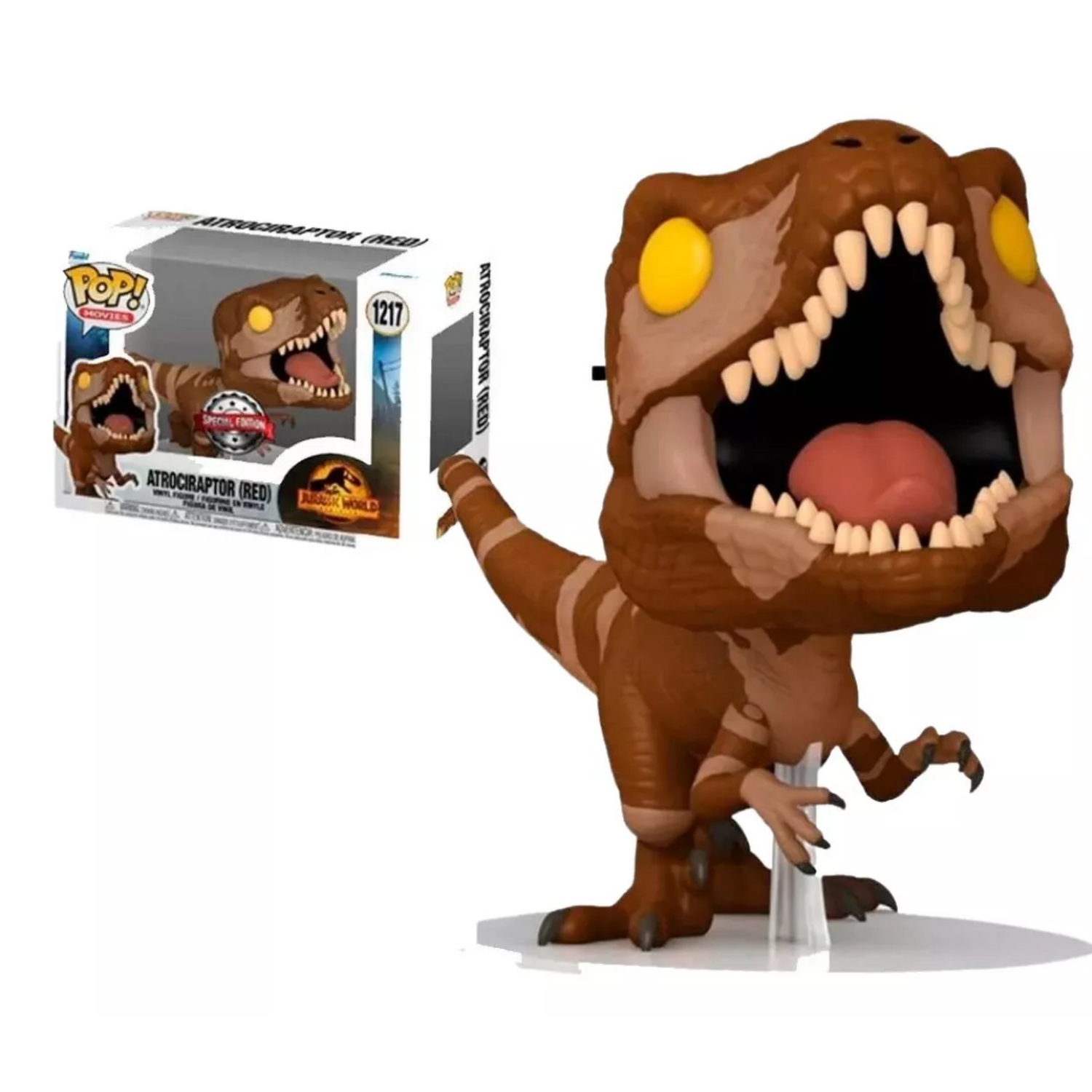 Funko Pop Atrociraptor Red Dinosaurio Jurassic