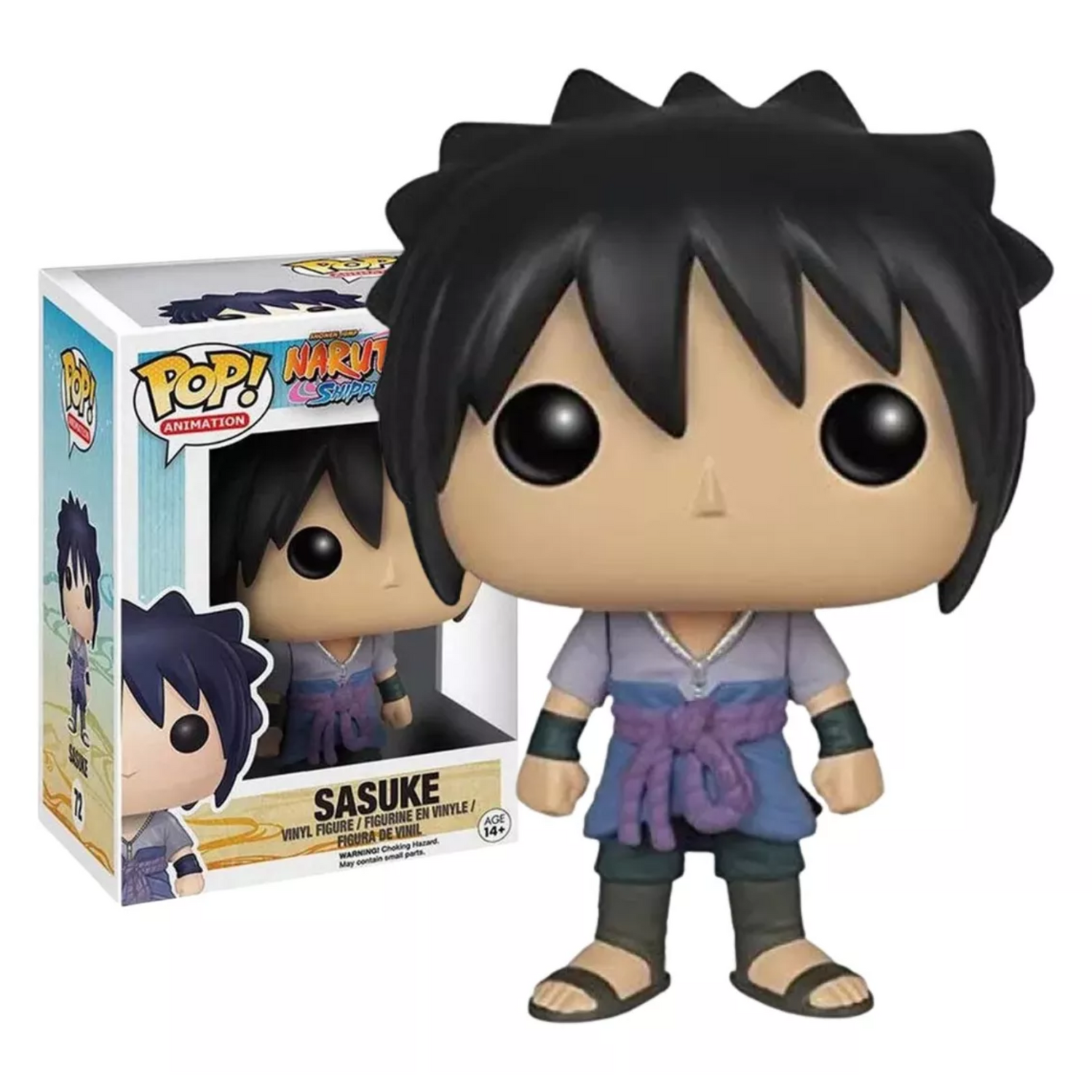 Funko Pop Sasuke Animation Naruto Shippuden Uchiha 72