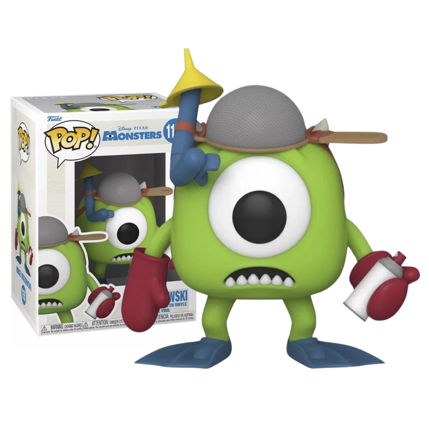 Funko Pop Disney Monsters Inc Mike Guantes Pixar