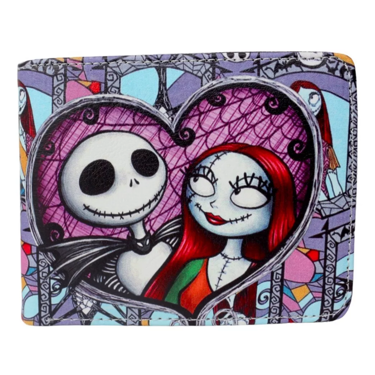 Cartera Billetera Jack Sally Extraño Mundo Halloween