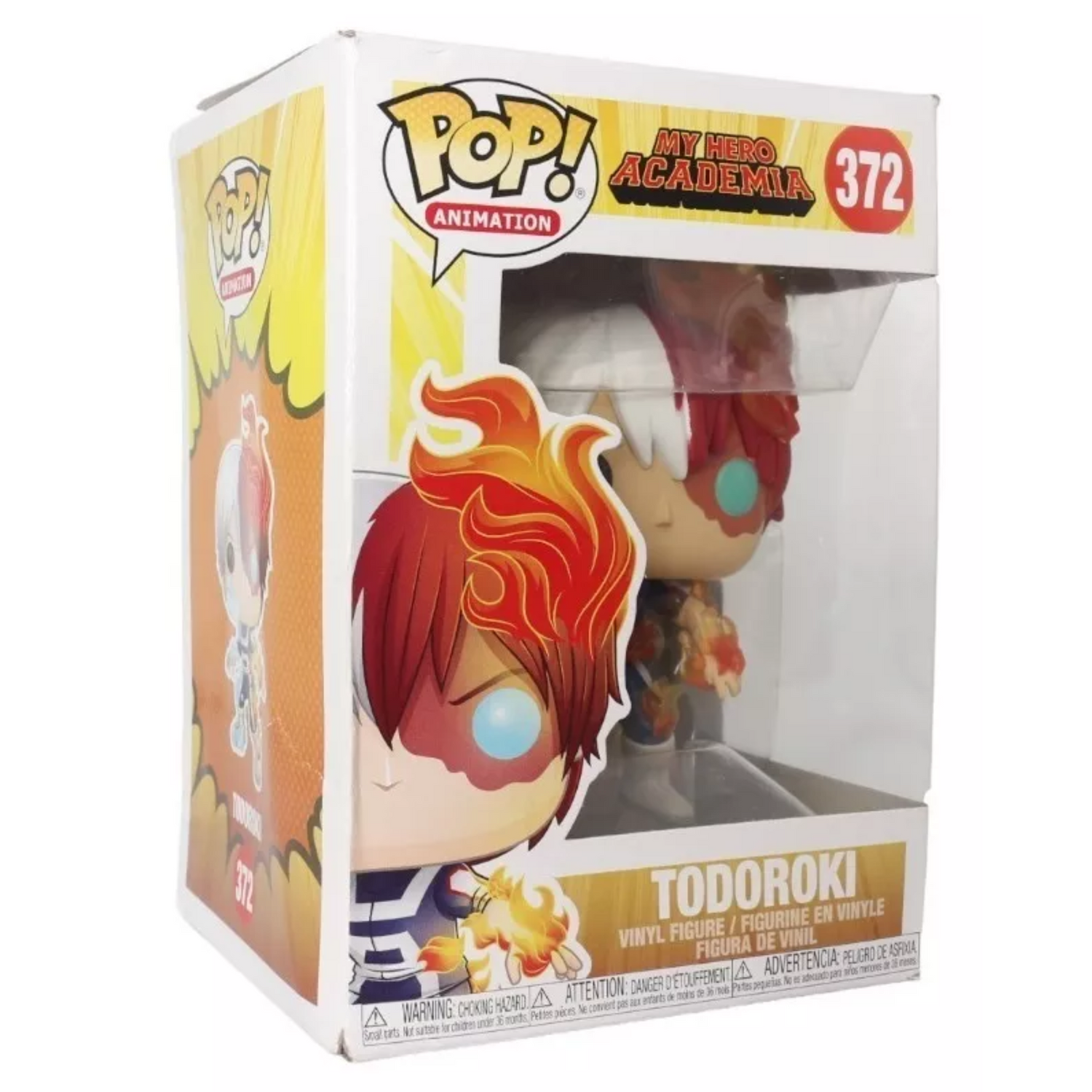 Funko Pop Todoroki 372 My Hero Academia Lastimado