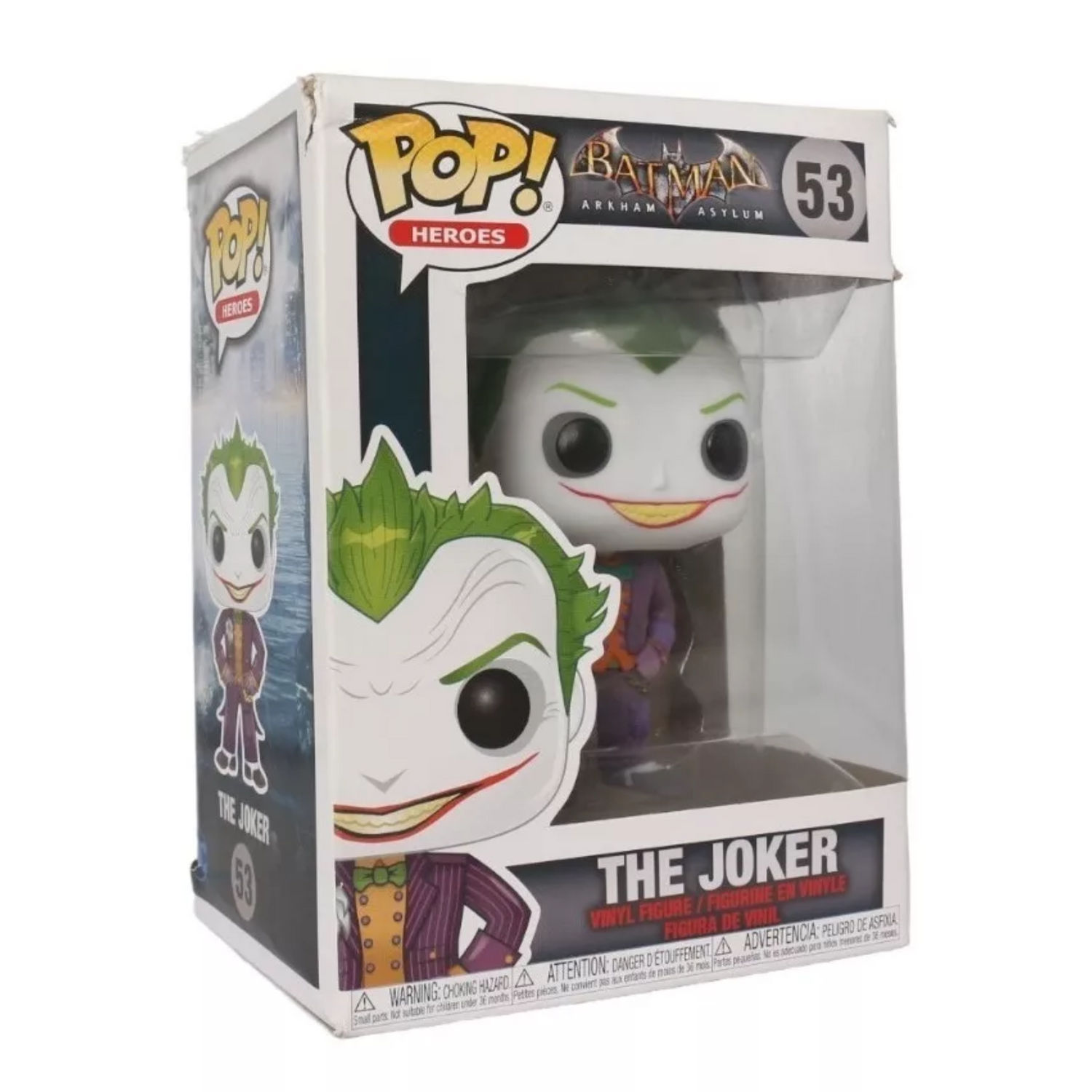 Funko Pop Batman Arkham Asylum The Joker Lastimado