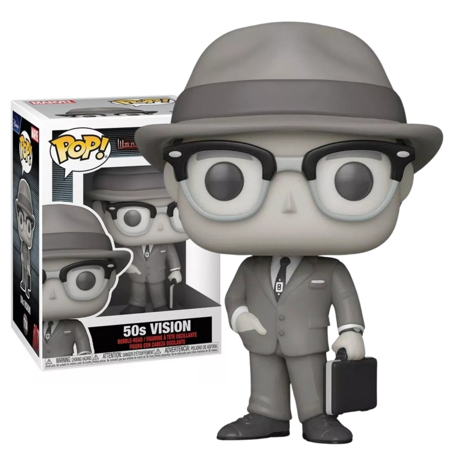 Funko Pop Wanda Vision 50s 714 Blanco Wandavision