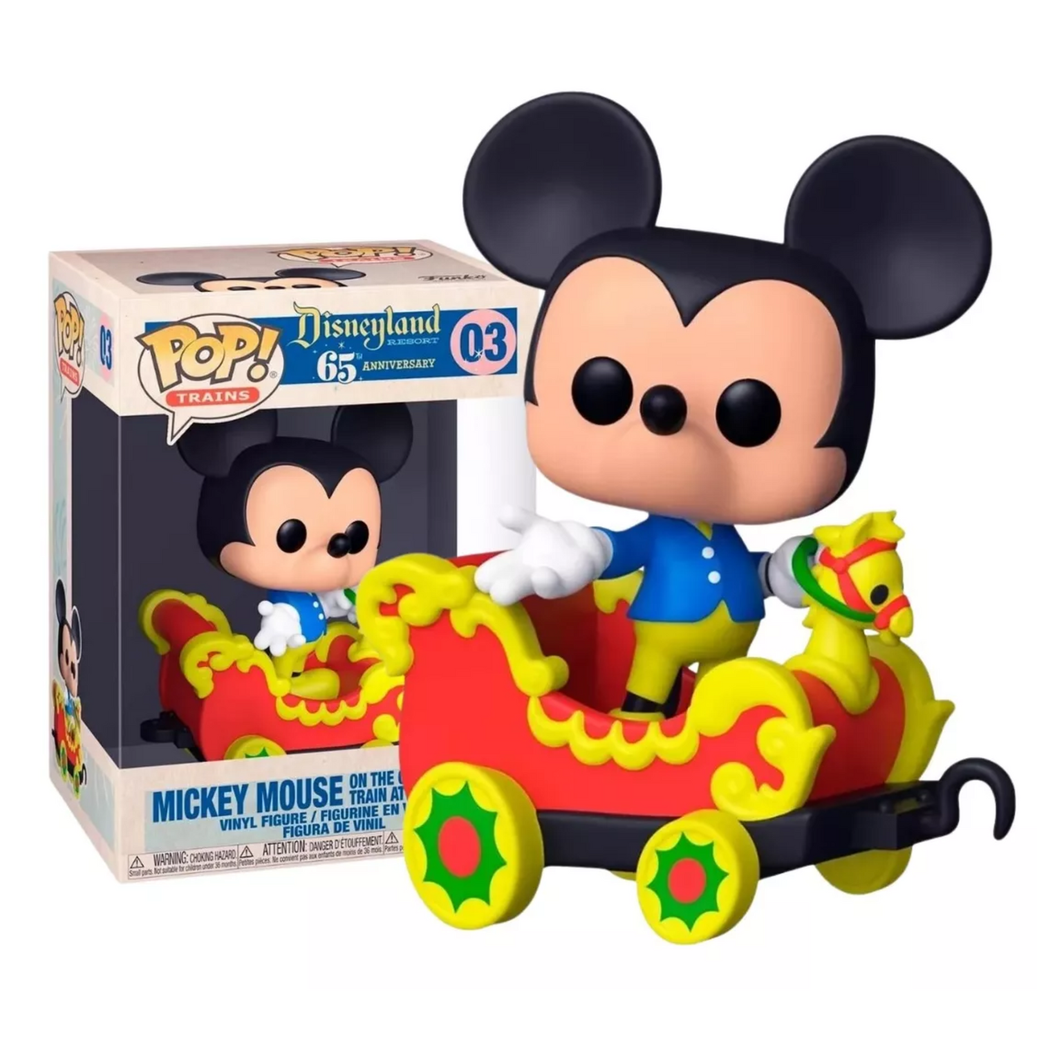 Funko Pop Mickey Mouse Carrito Circo Disney Original