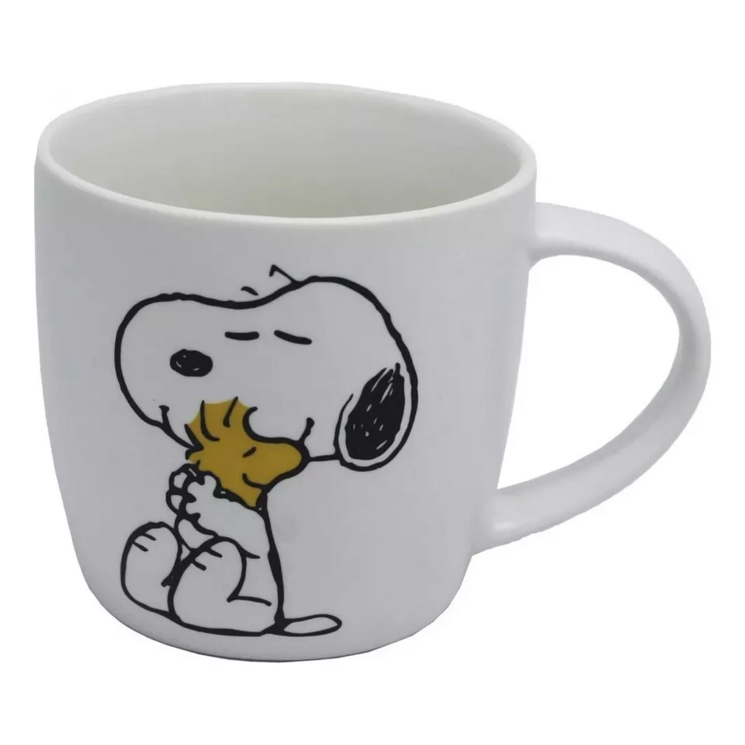 Taza Snoopy Ceramica Alta Calidad Blanca Woodstock Esnupi