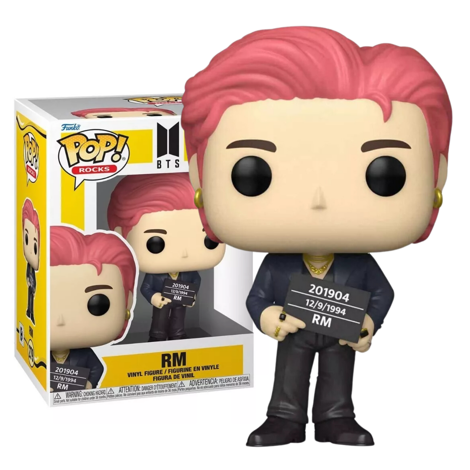 Funko Pop Rm 279 Bts Butter Jin Suga Jimin Rock Army K-pop