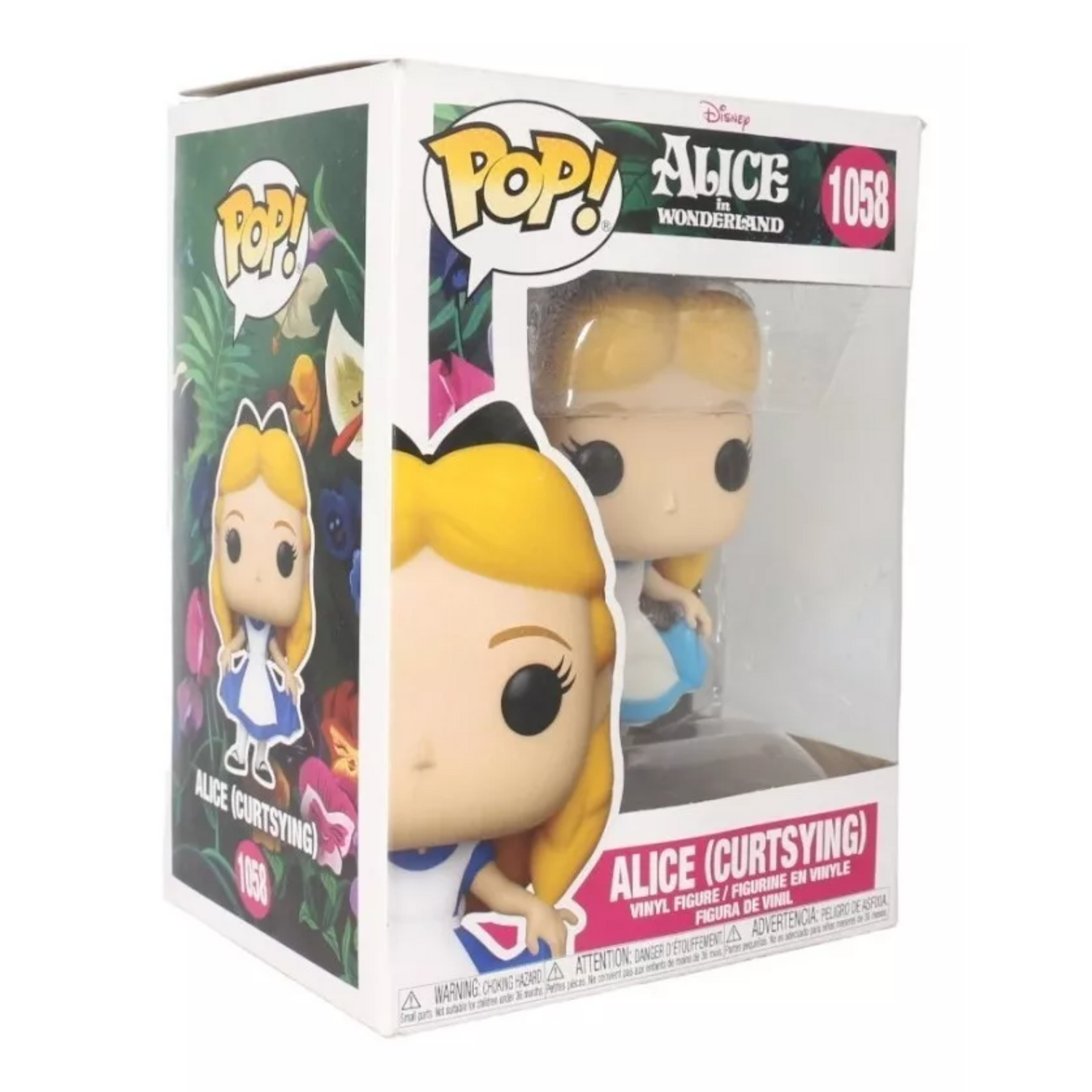 Funko Pop Alicia 1058 Alice Wonderland Maravillas Caja Lastimada