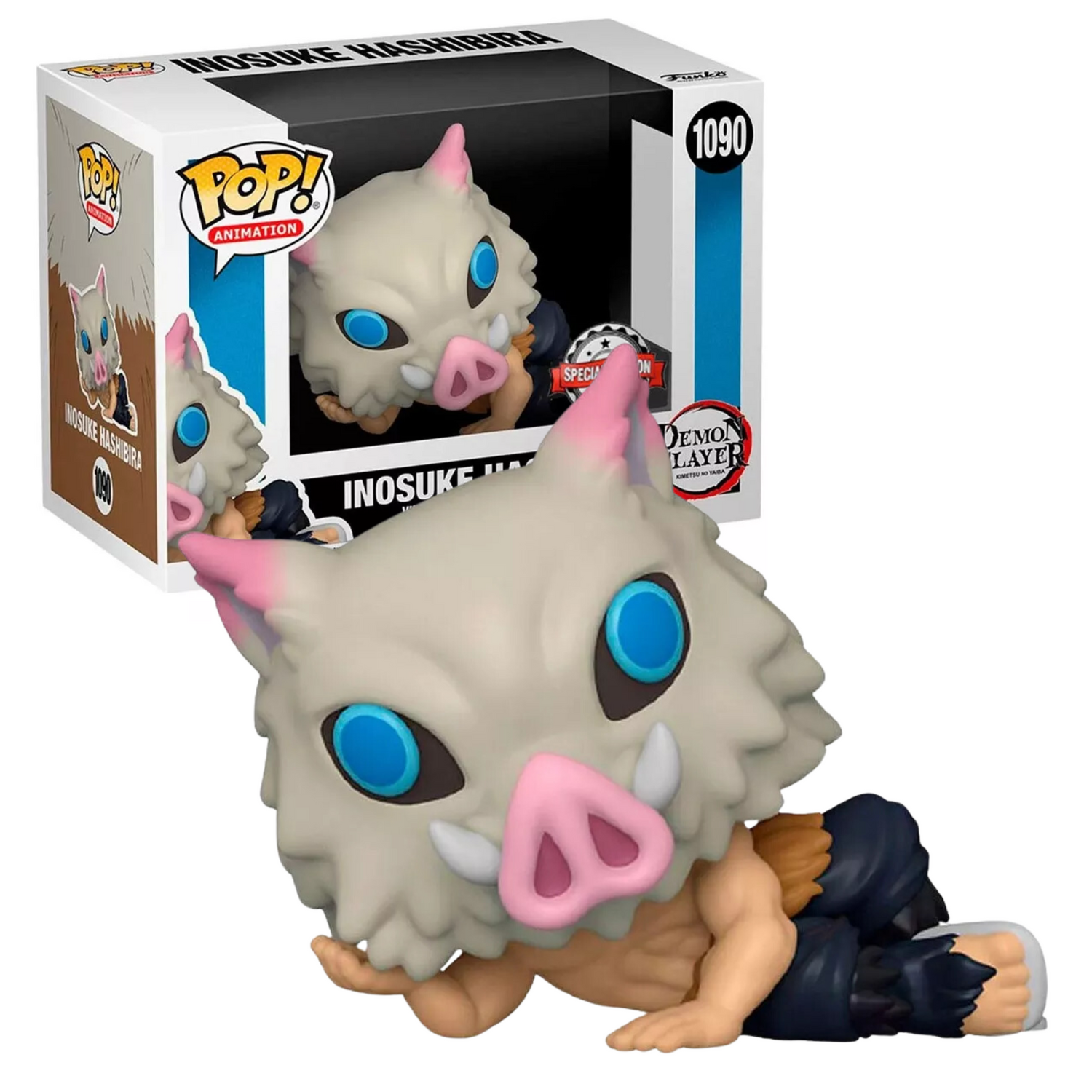 Funko Pop Inosuke 1090 Demon Slayer Kimetsu Yaiba Exclusivo