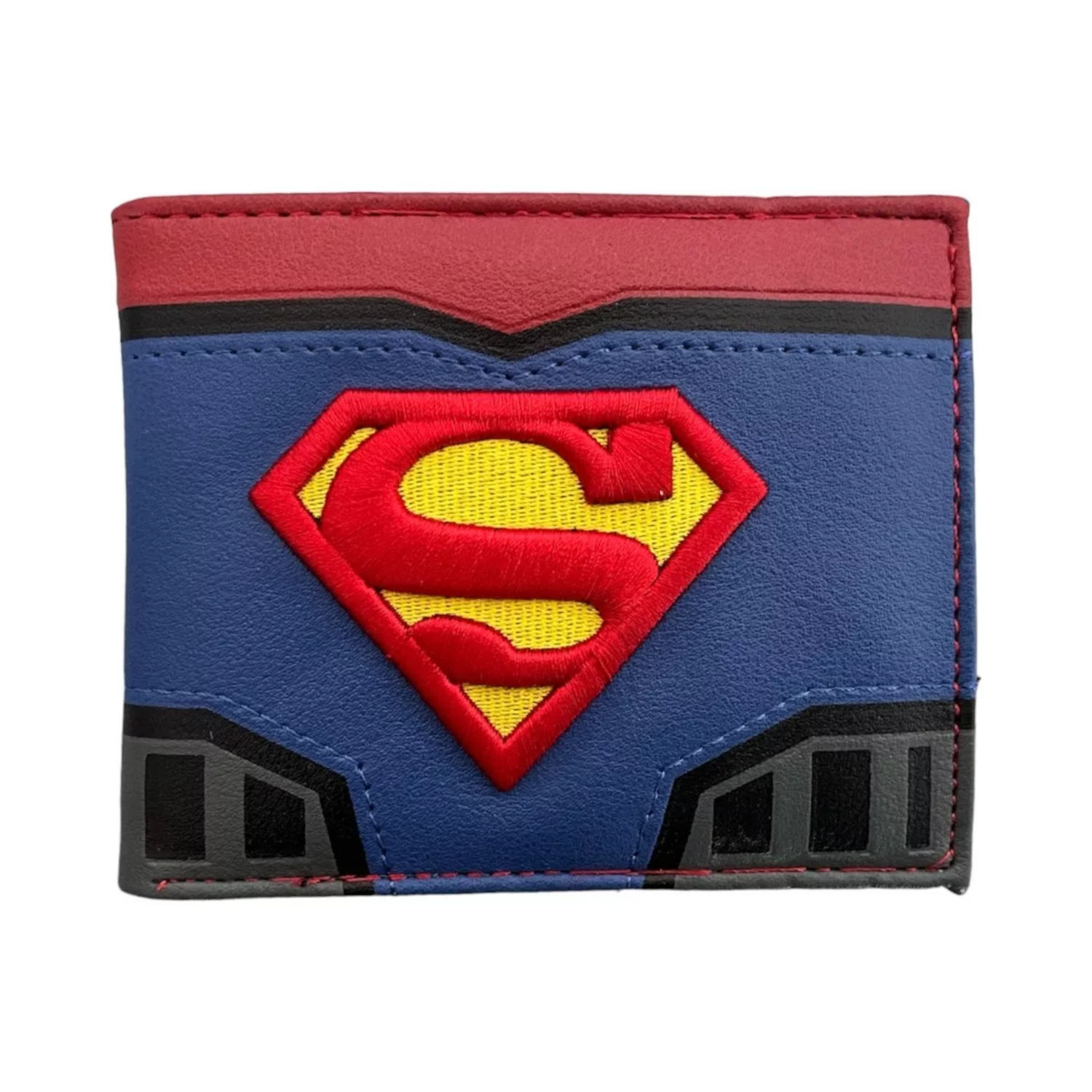 Cartera Superman Billetera De Hombre Logo Clark Kent