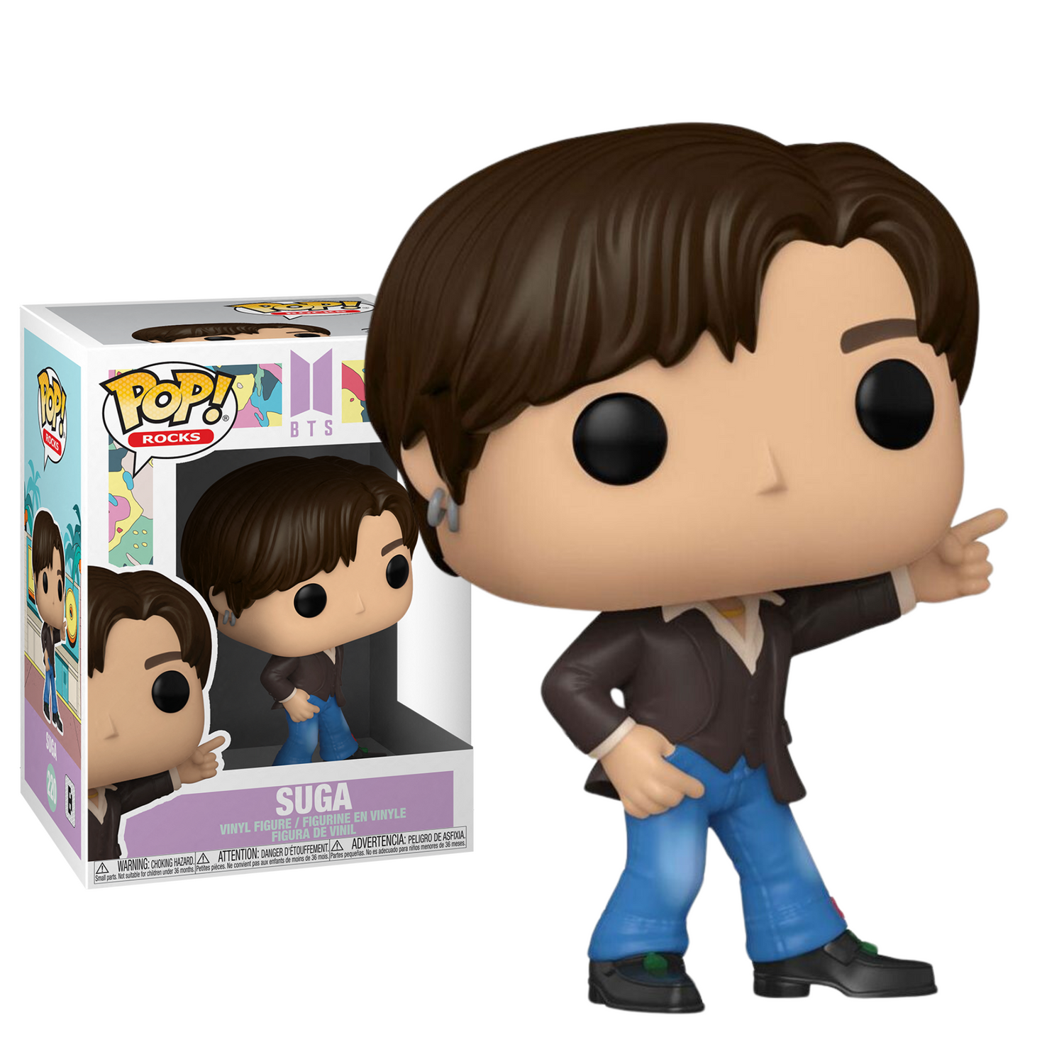 Funko Pop Suga 220 Bts Dynamite K-pop Rocks Army V