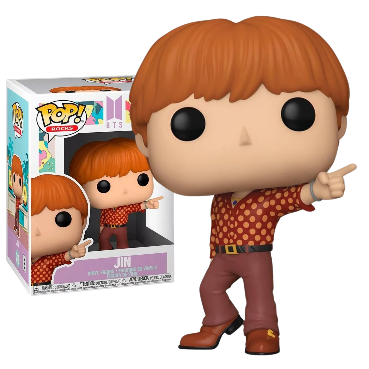 Funko Pop Jin 219 Bts Dynamite K-pop Rocs Army Suga Butter