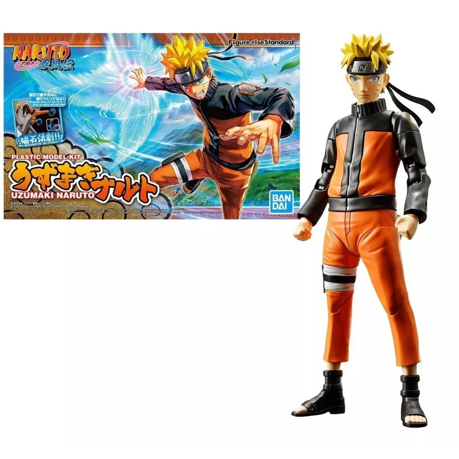 Figura Accion Bandai Naruto Figure-rise Standard Uzumaki