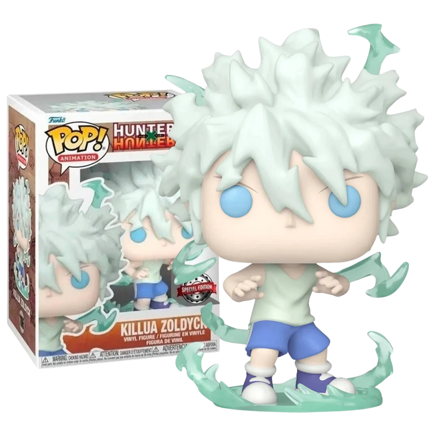 Funko Pop Hunter X Killua 1106 Zoldick Godspeed Special Edition