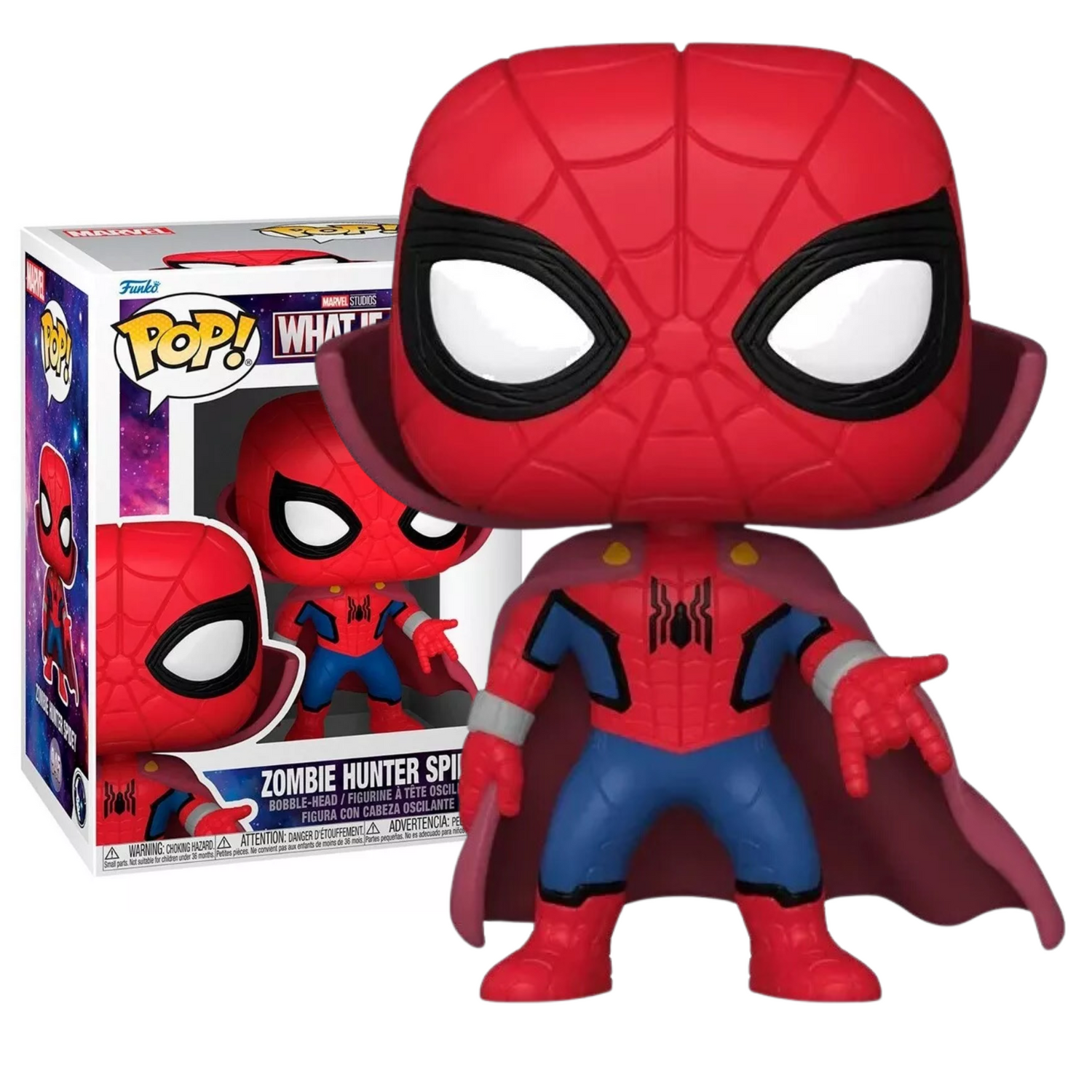 Funko Pop Marvel What If Spider Zombie Hunter 945 Avengers