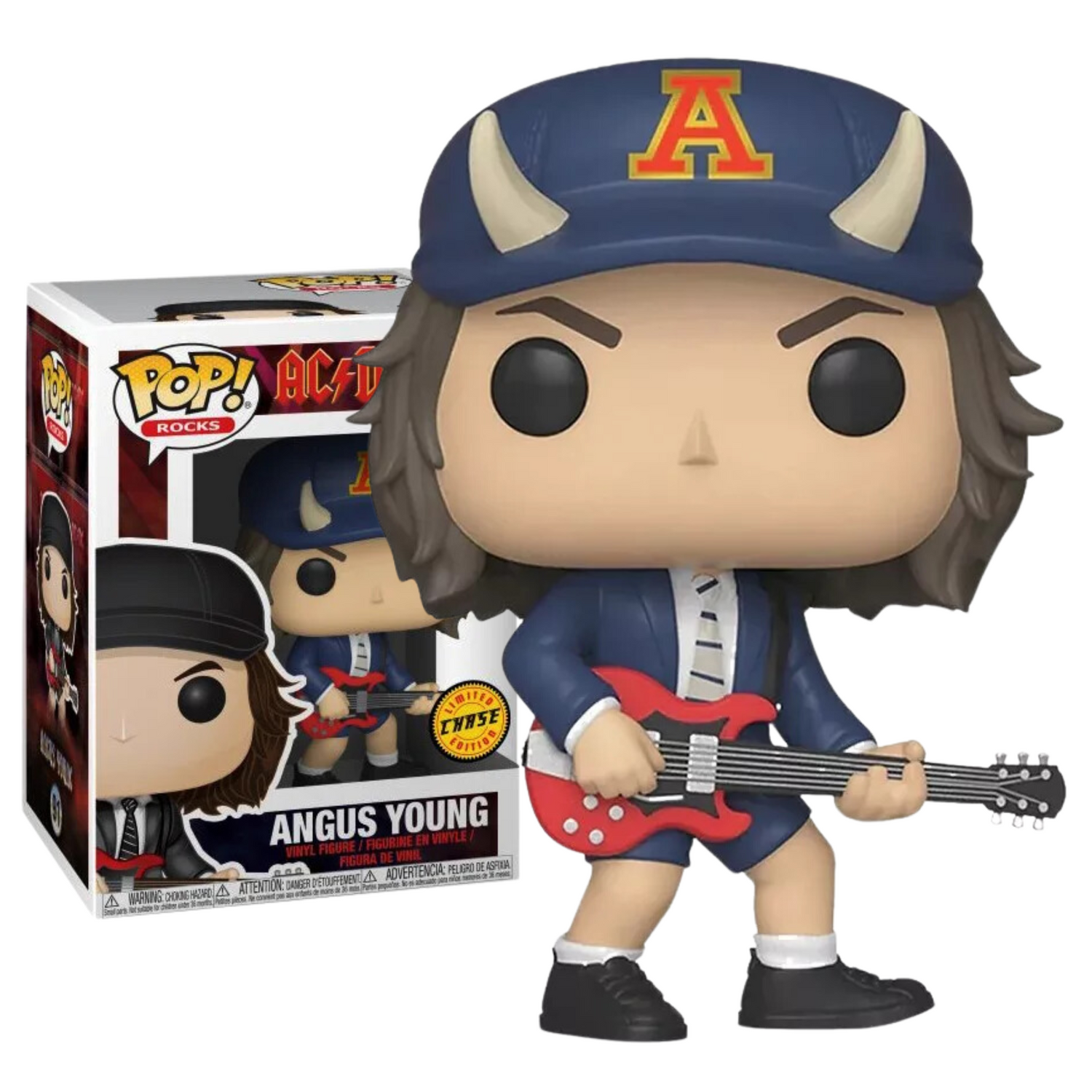 Funko Pop Angus Young Ac/dc 91 Rocks Chase