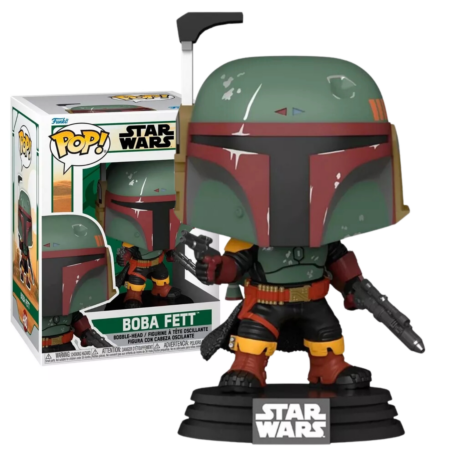 Funko Pop Star Wars Mandalorian Boba Fett 480