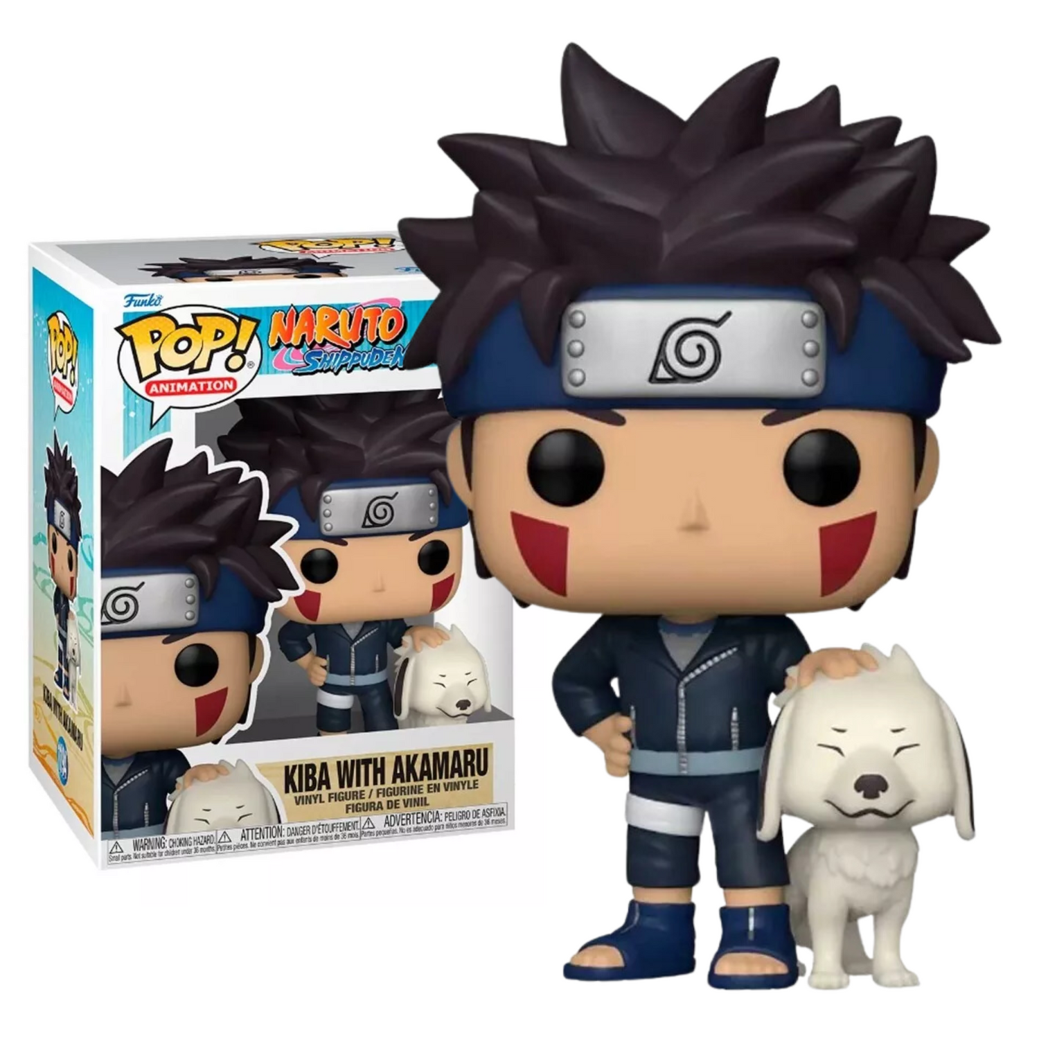Funko Pop Naruto Shippuden Kiba With Akamaru 1194