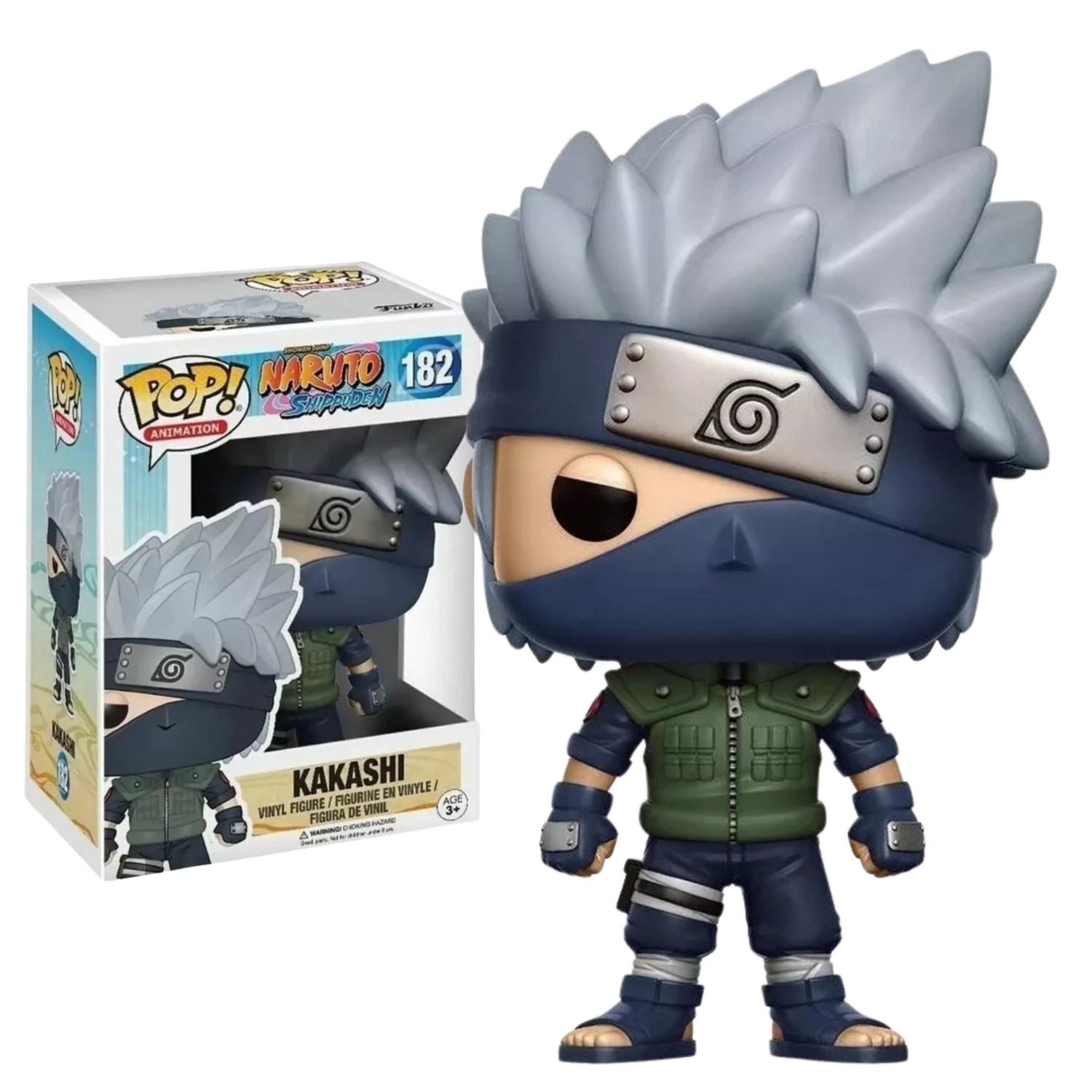 Funko Pop Kakashi 182 Hatake Naruto Shippuden Sensei Anime