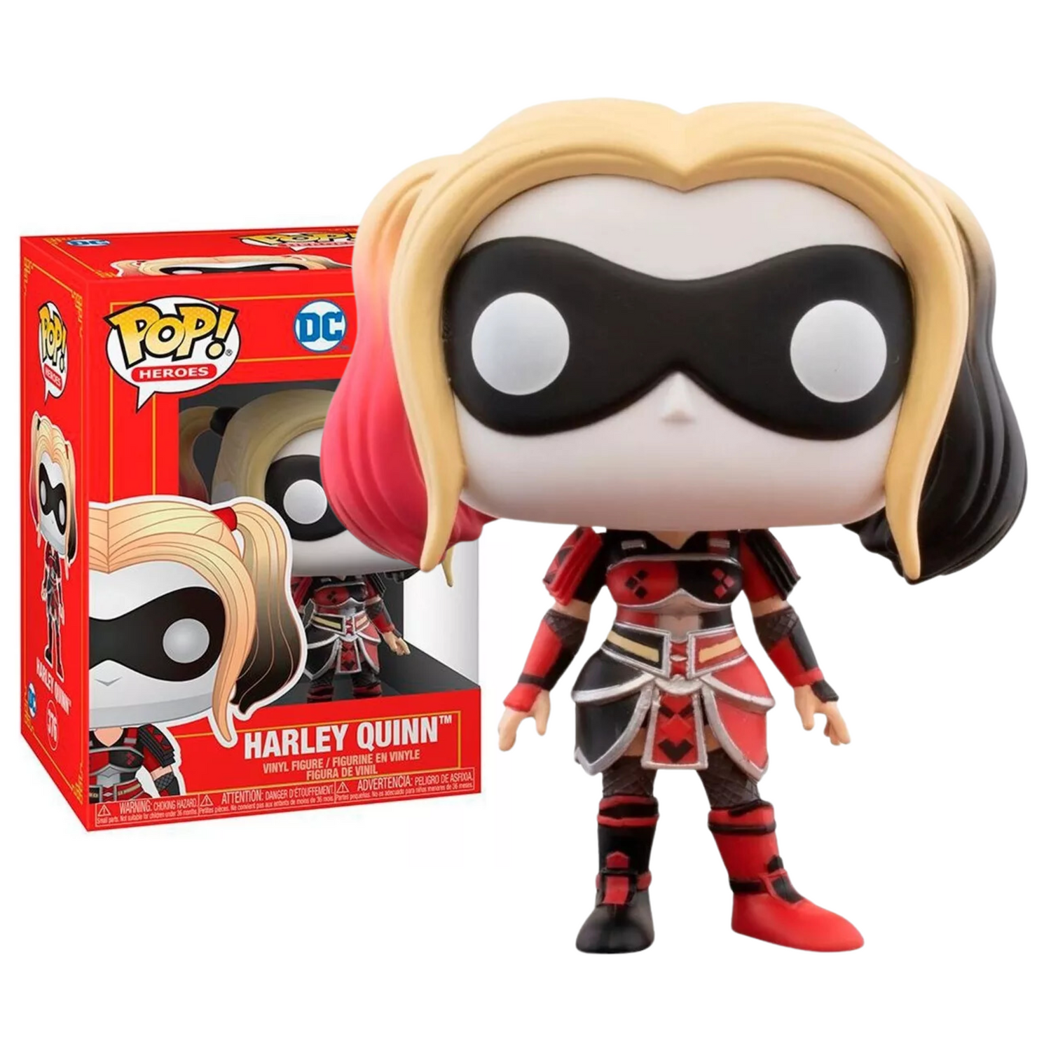 Funko Pop Harley Quinn Imperial 376 Caja Roja Dc