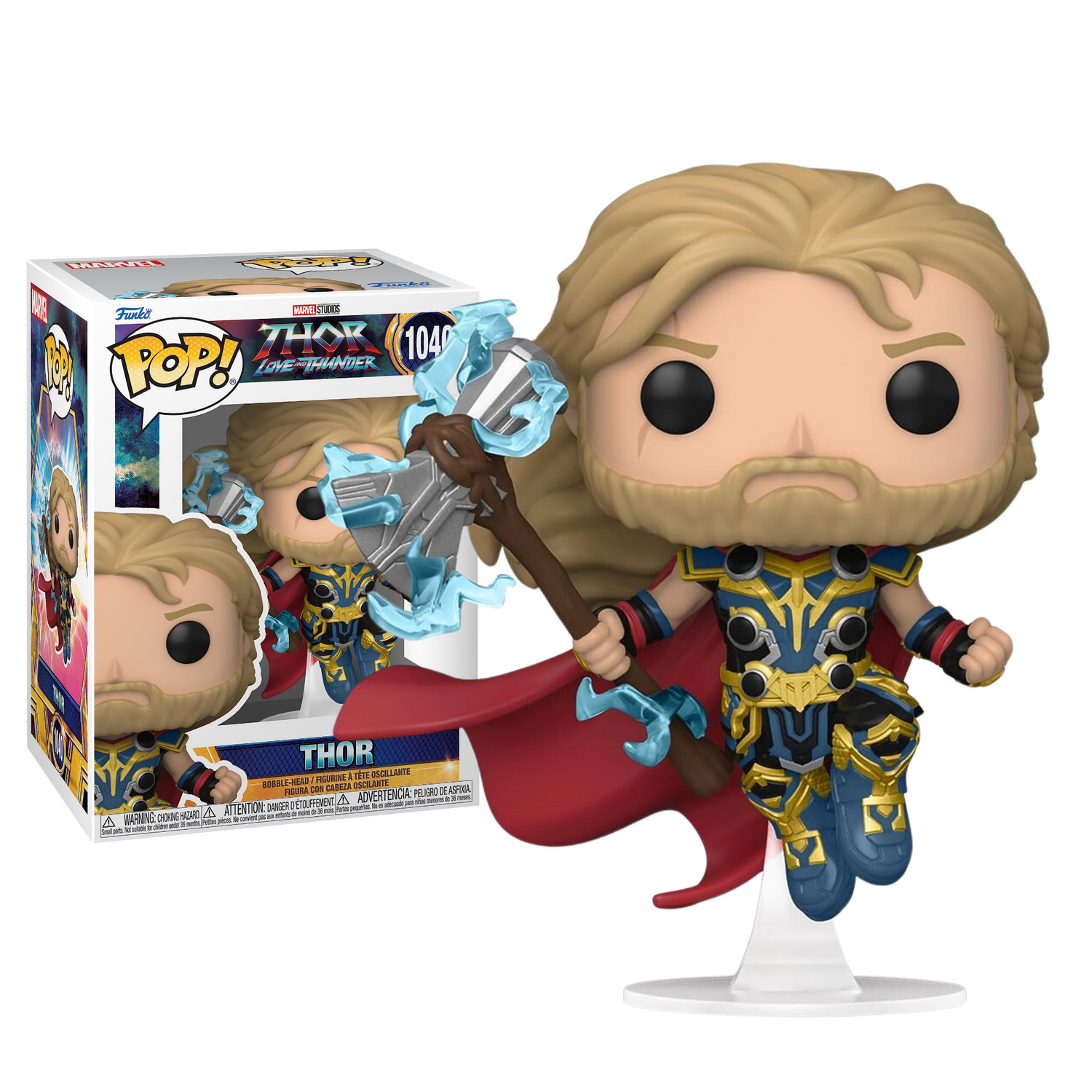 Funko Pop Thor 1040 Love Thunder Avengers Spiderman Iron Man