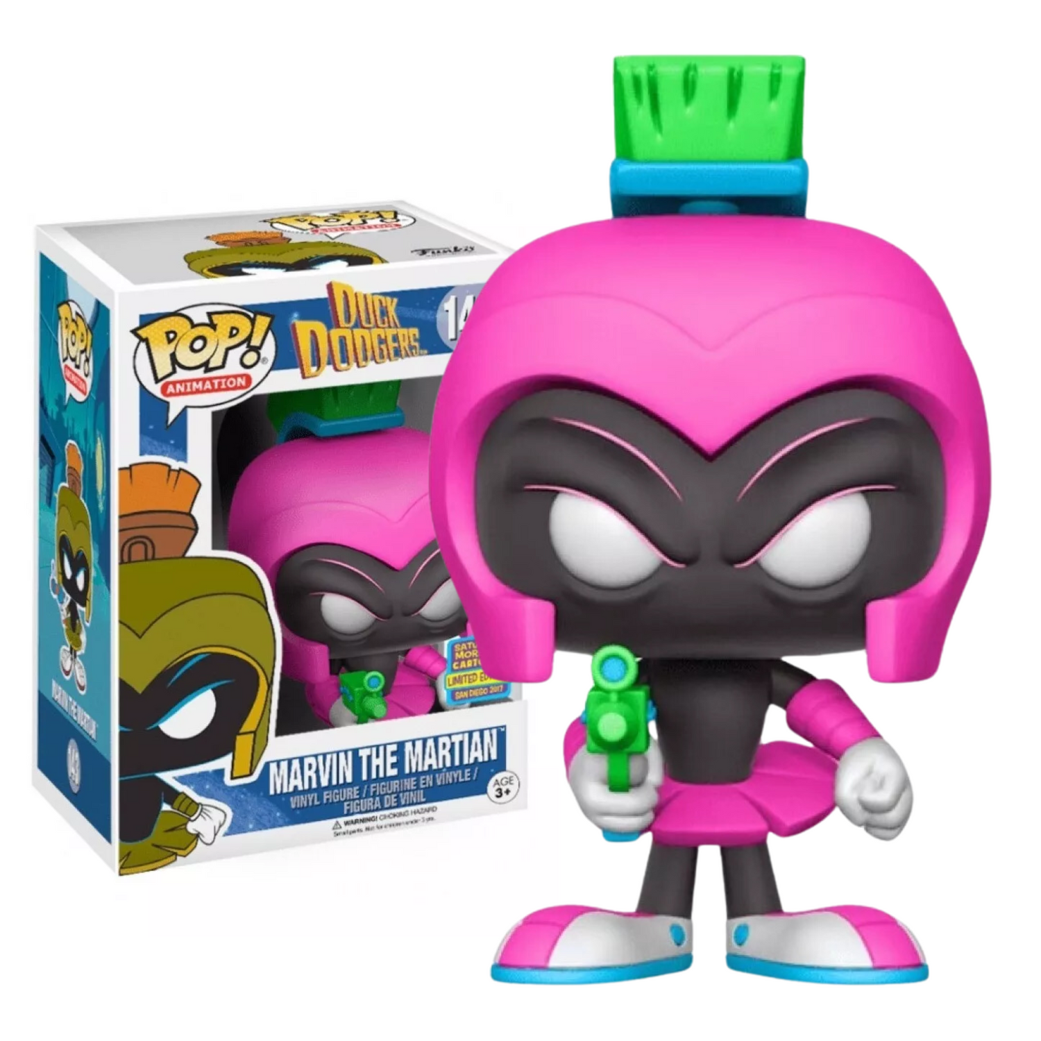 Funko Pop Marvin Marciano Rosa Exclusivo Descontinuado