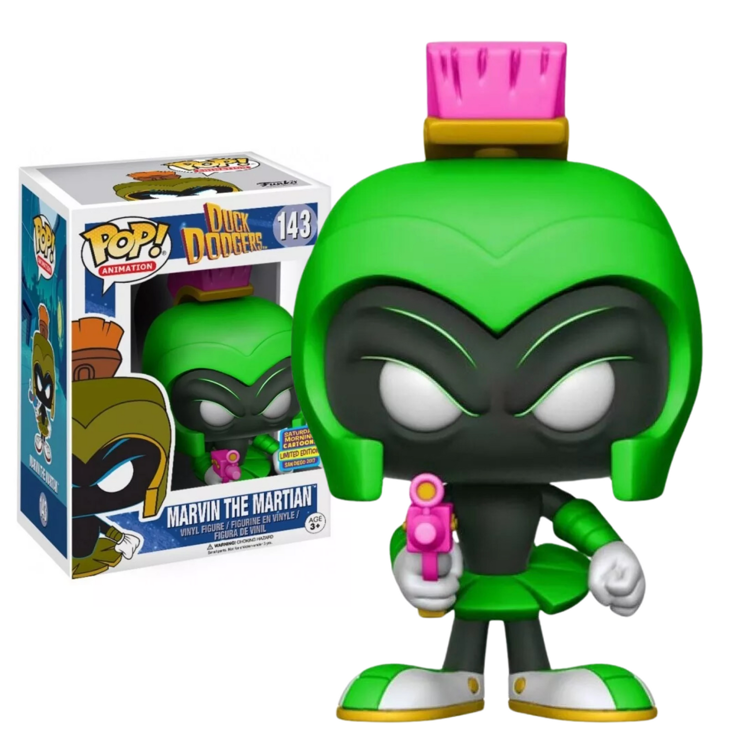 Funko Pop Marvin Marciano Marshaan Exclusivo Descontinuado