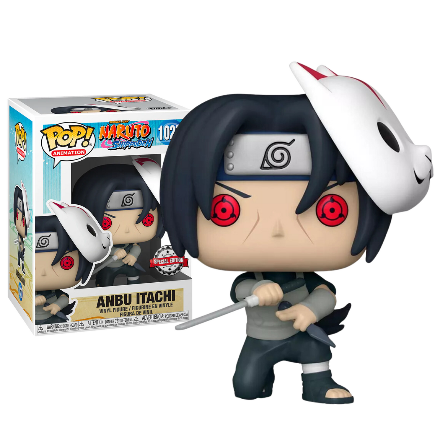 Funko Pop Anbu Itachi Exclusivo 1027 Naruto Shippuden