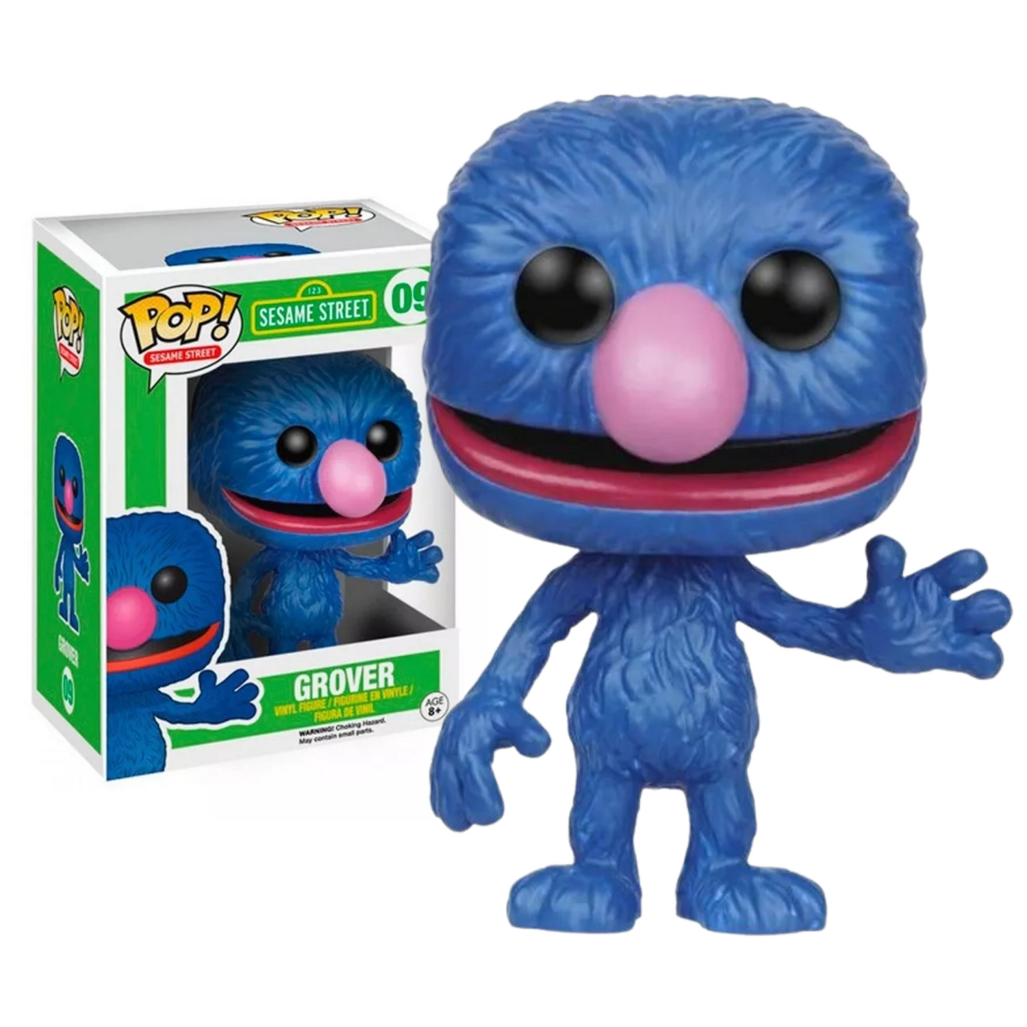 Funko Pop Sesame Street Grover 09 Plaza Sesamo Bert