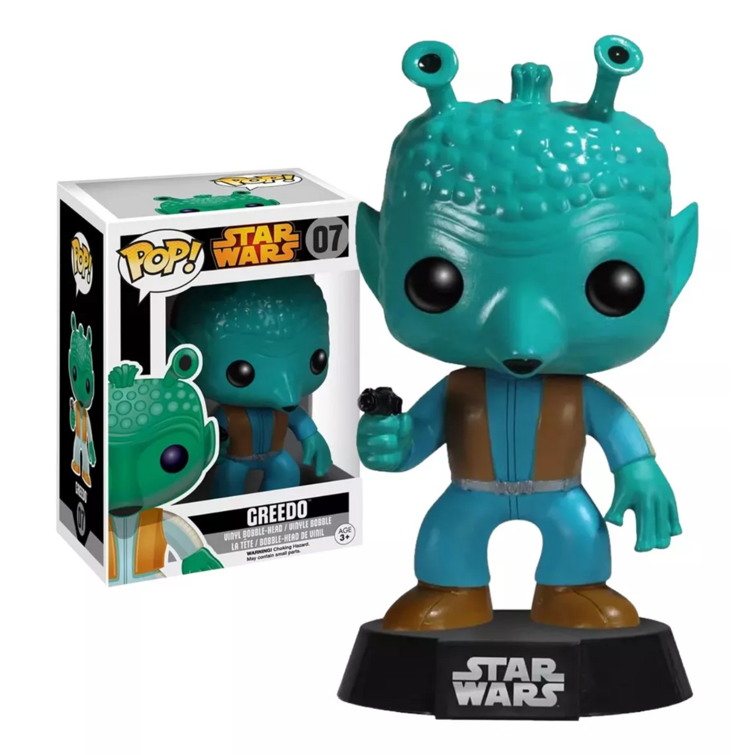 Funko Pop Greedo 07 (descontinuado) Star Wars Bobble-head