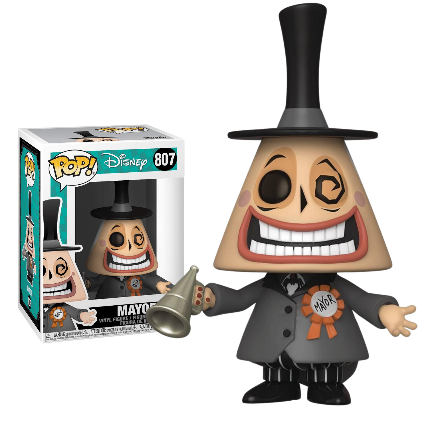 Funko Pop  Disney Mayor Megaphone Jack Sally Alcalde