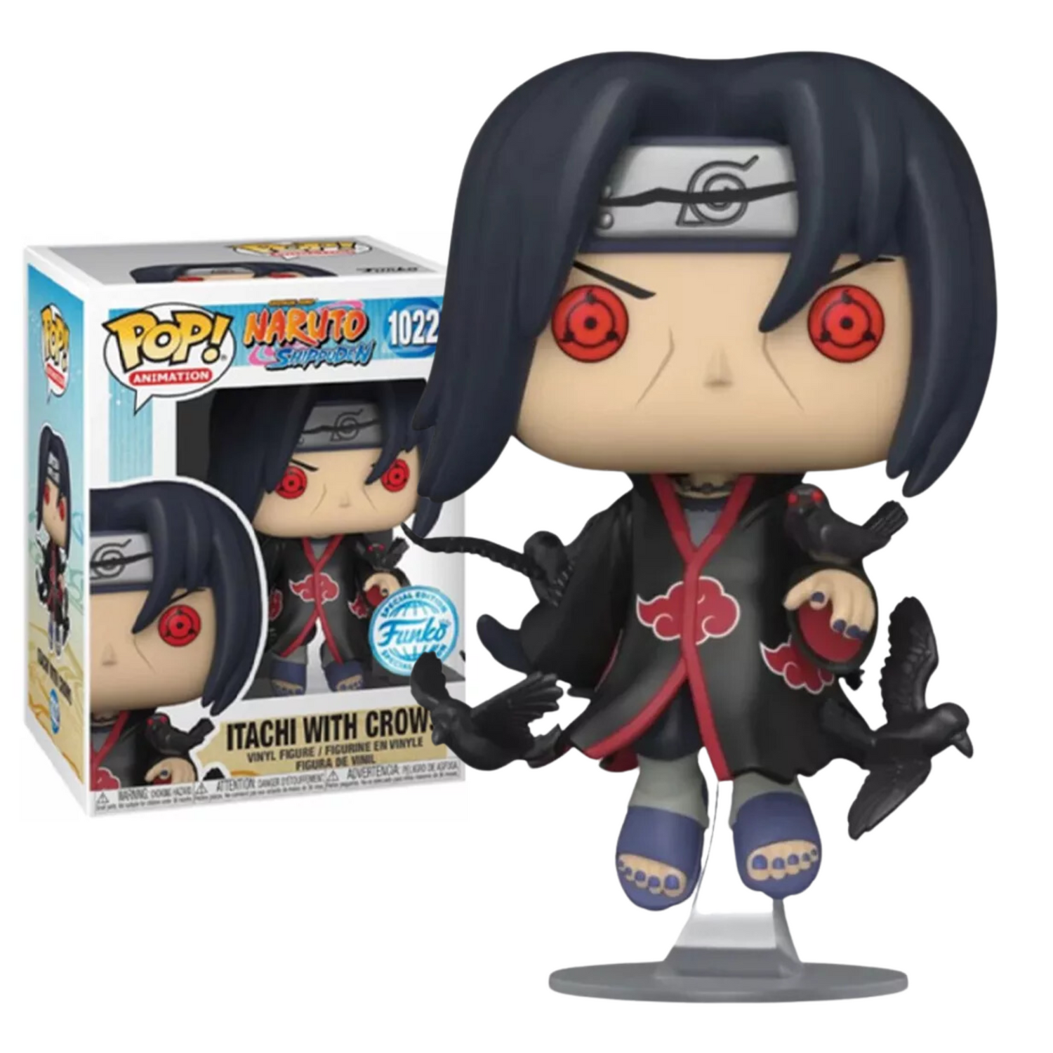 Funko Pop Naruto Shippuden Itachi Cuervos 1022 Exclusivo