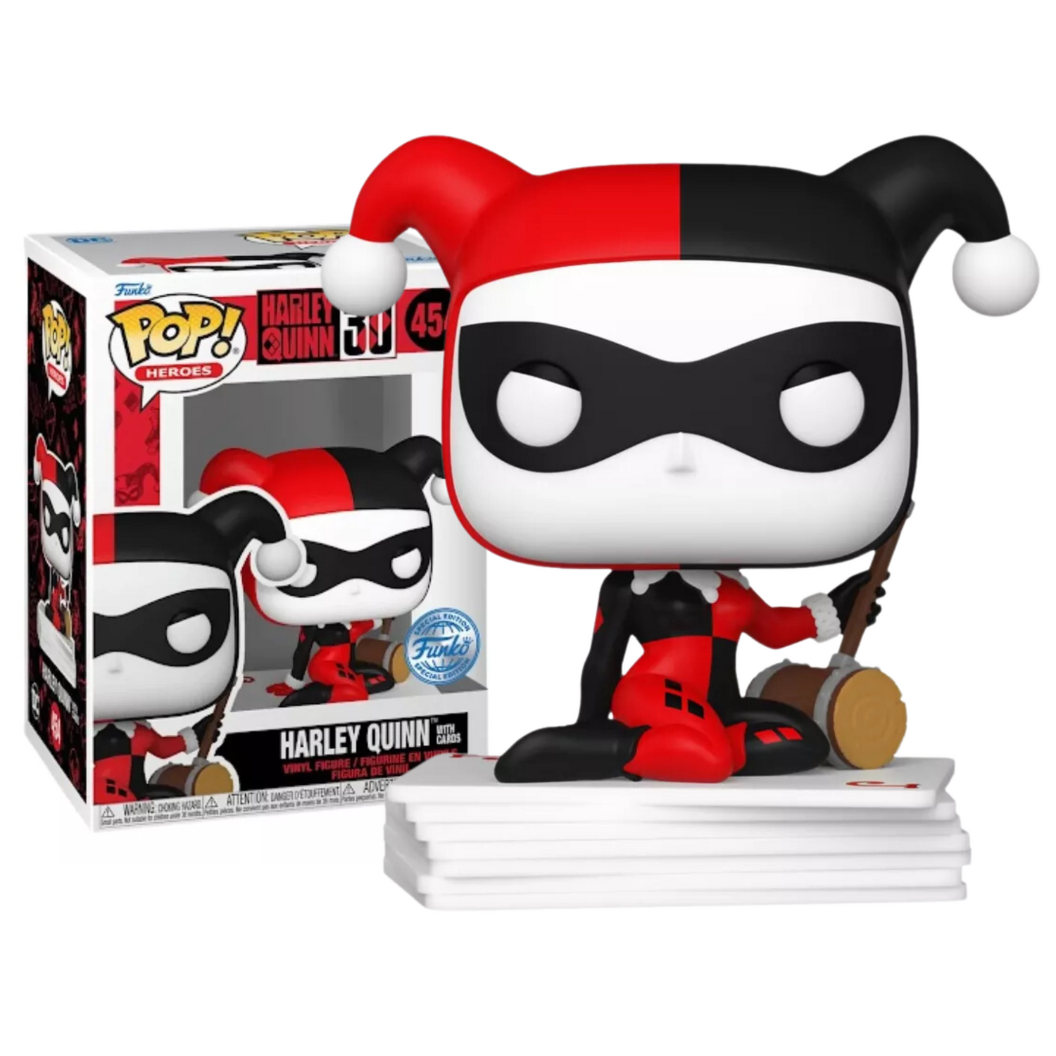 Funko Pop Heroes Harley Quinn 454 Cartas Cards Exclusivo