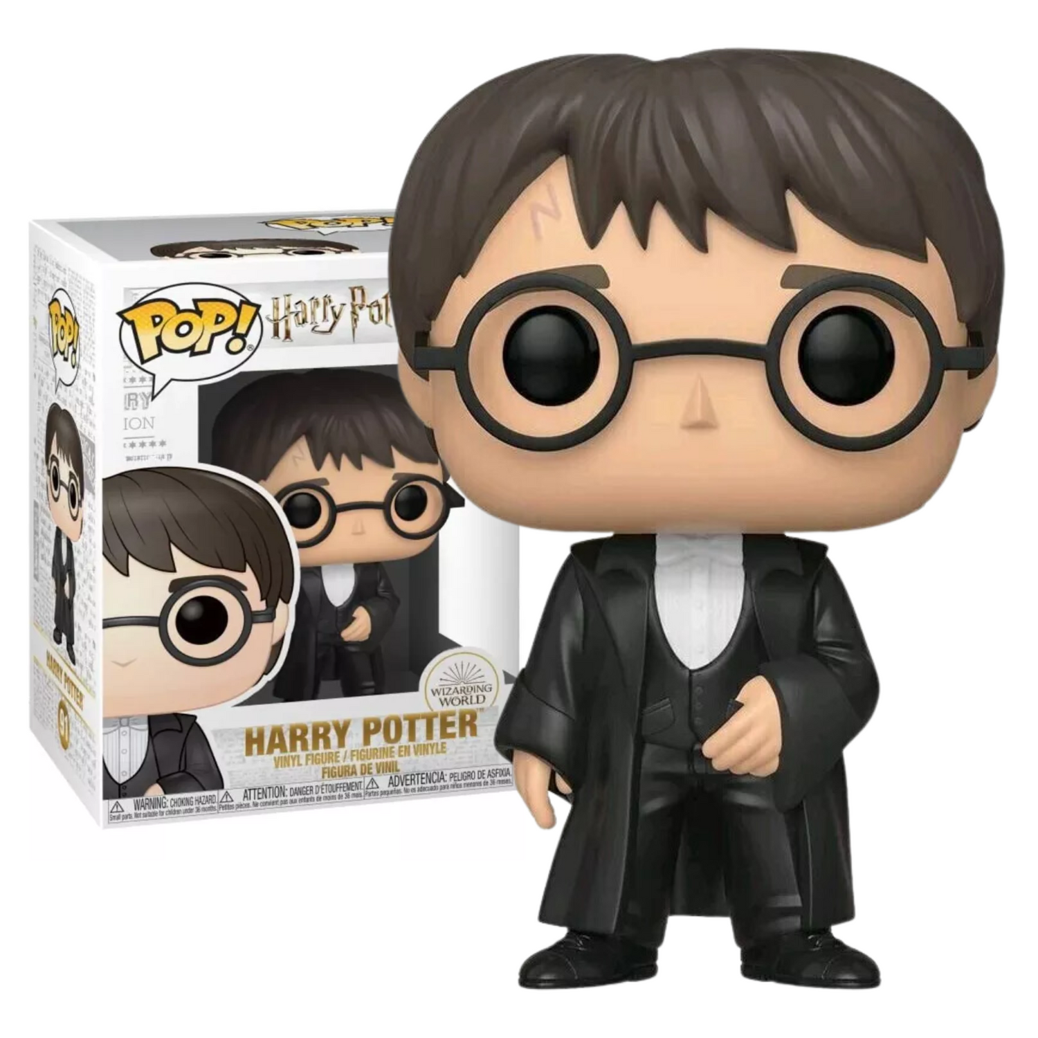 Funko Pop Harry Potter 91 Yule Uniforme Hogwarts Tunica Gala