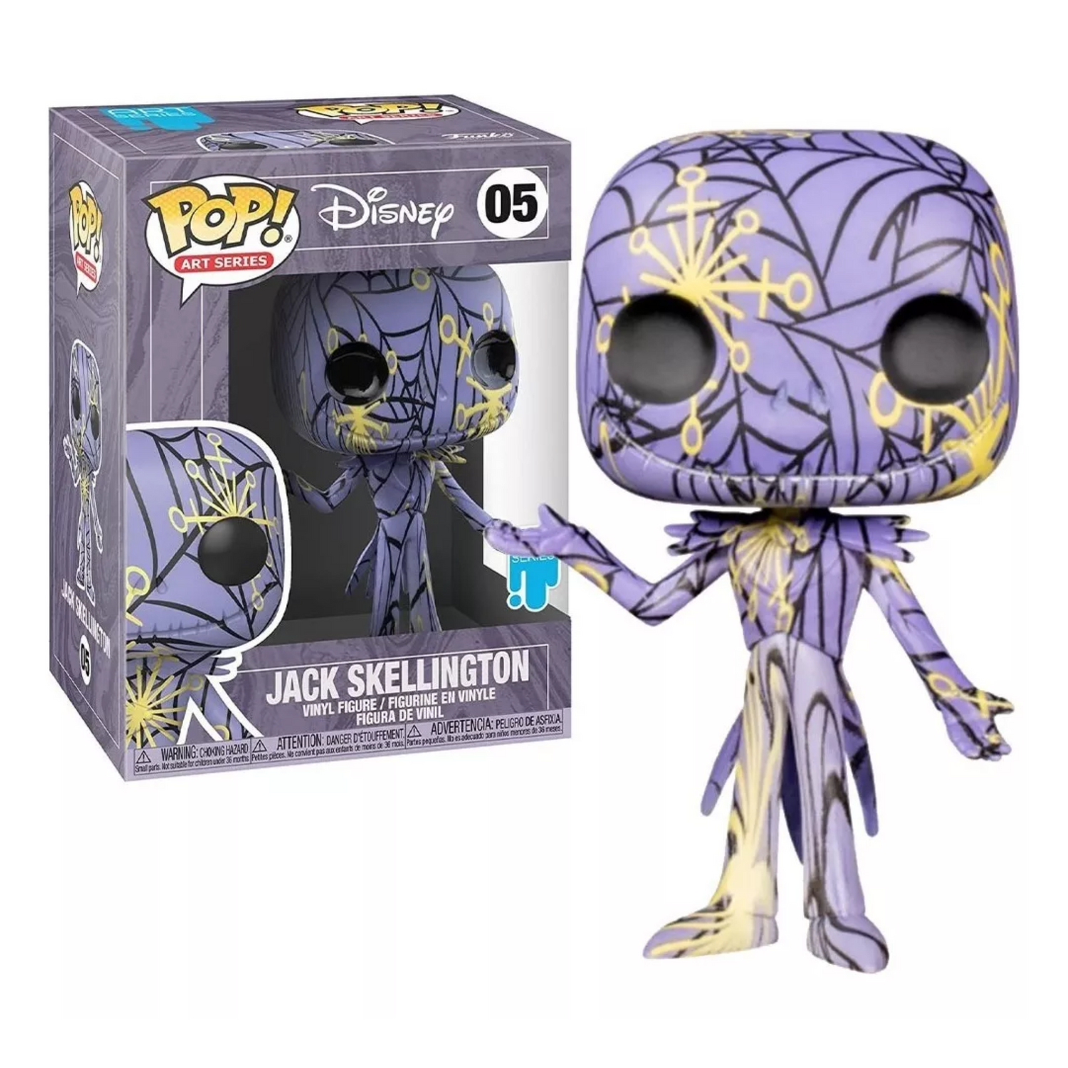 Funko Pop Art Series Jack Skellington Disney Nightmare Sally