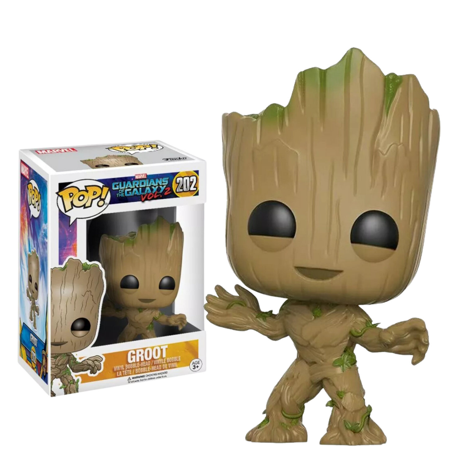 Funko Pop Groot 202 Guardians Of The Galaxy Marvel