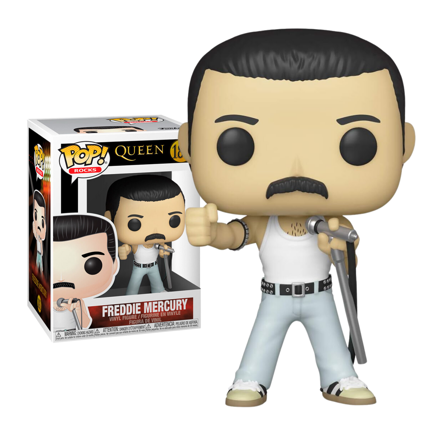 Funko Pop Freddie Mercury Queen 183 Nuevo