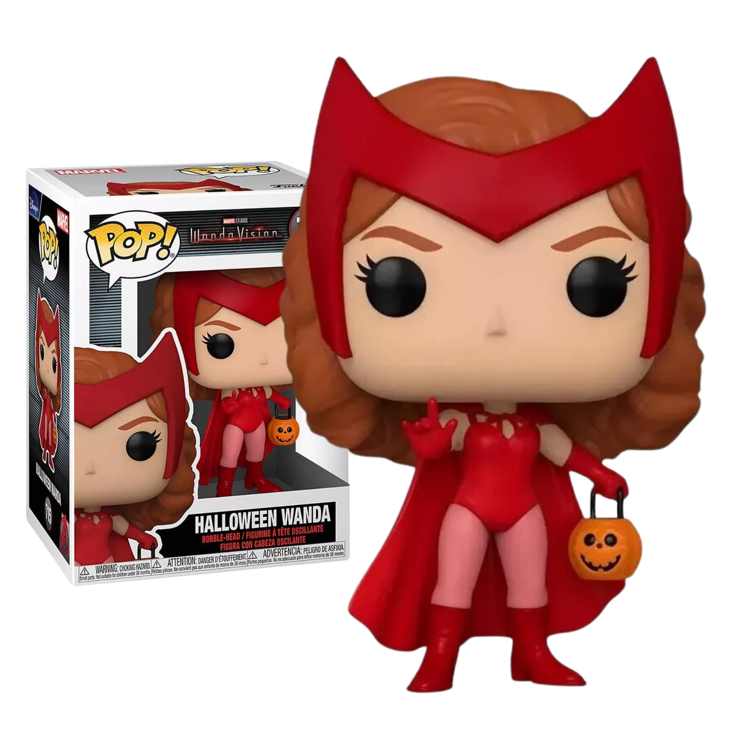 Funko Pop Wanda Vision Marvel Wanda Halloween 715 Nueva