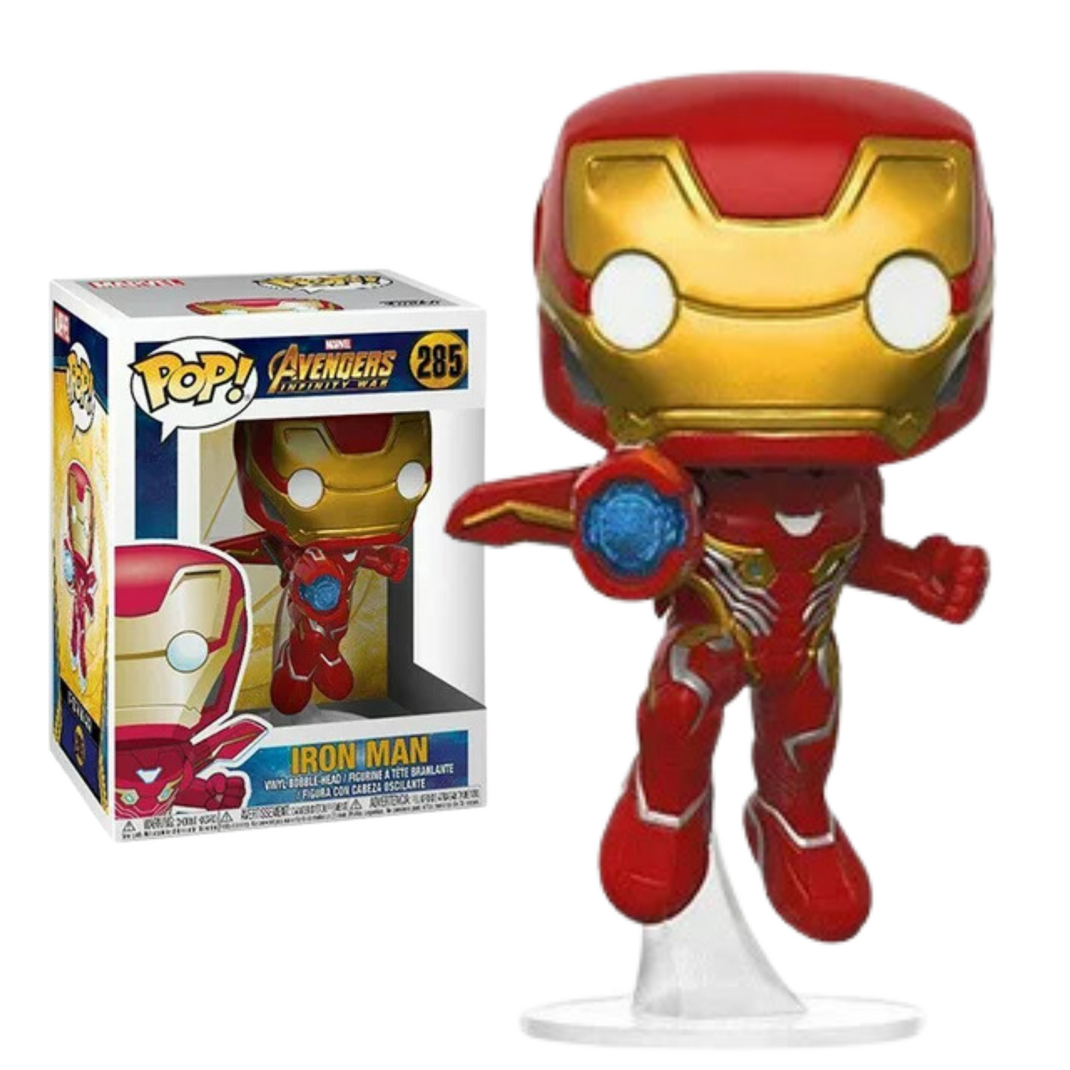 Funko Pop Iron Man Infinity War 285 Thanos Ironman Acero
