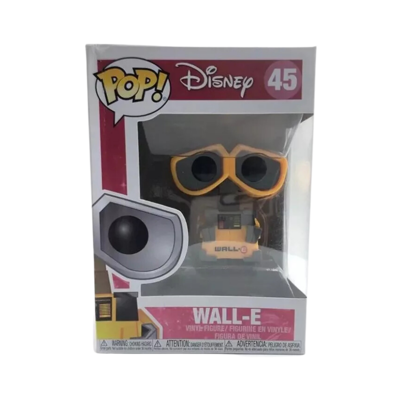 Funko Pop Wall-e Disney Caja Dañada Nuevo Retirado
