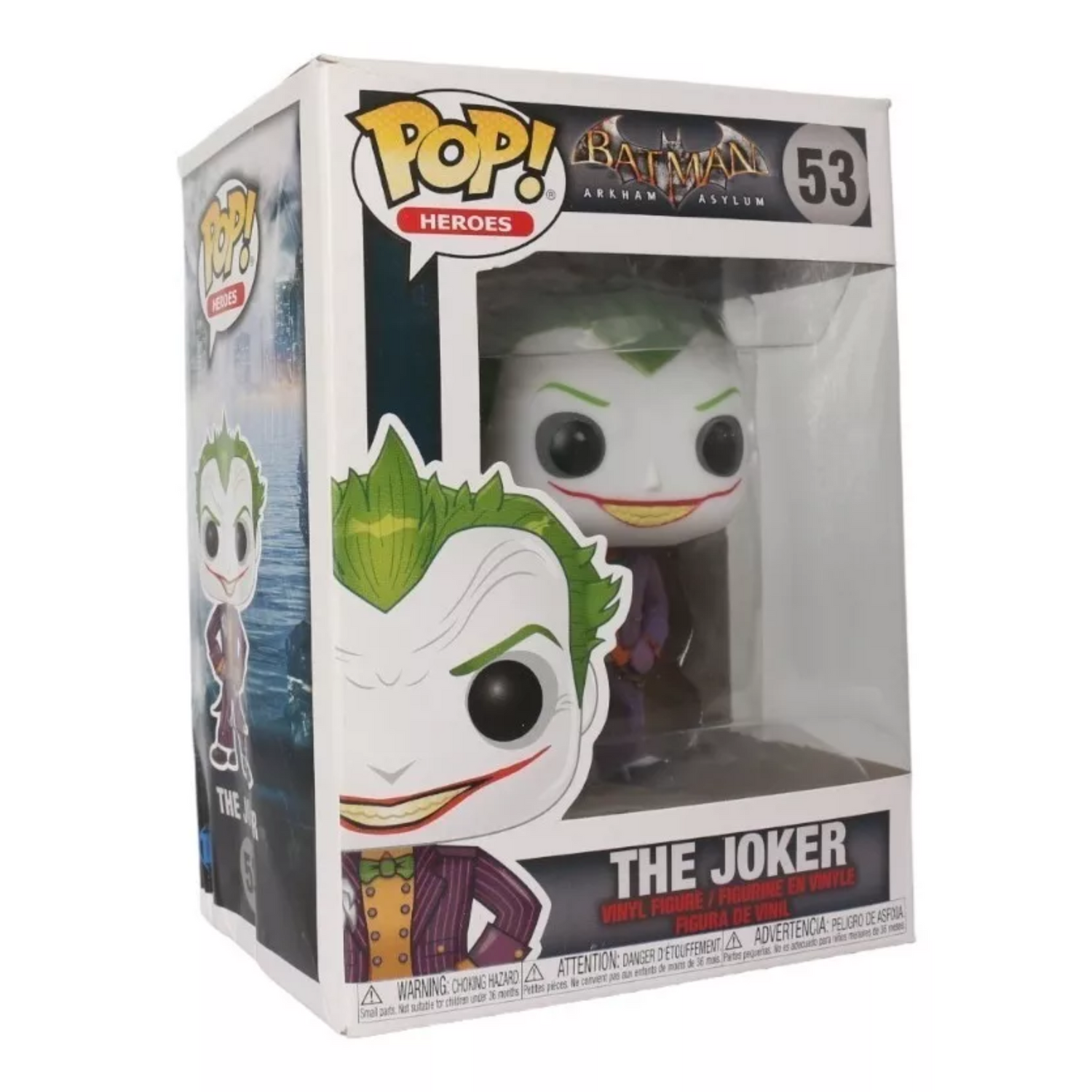 Funko Pop Batman Arkham Asylum The Joker Caja Lastimada