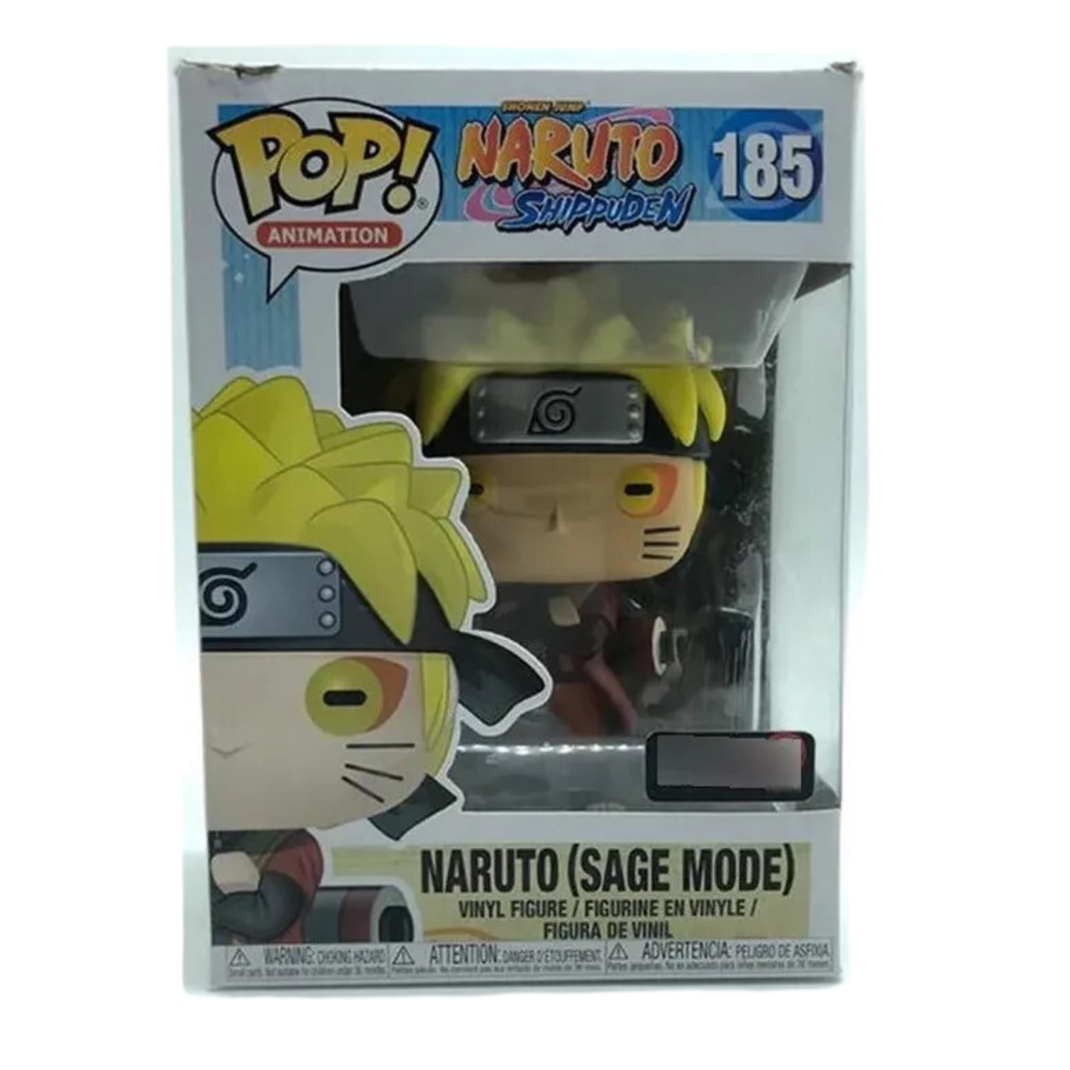 Funko Pop Animation Naruto Sage Mode Caja Dañada