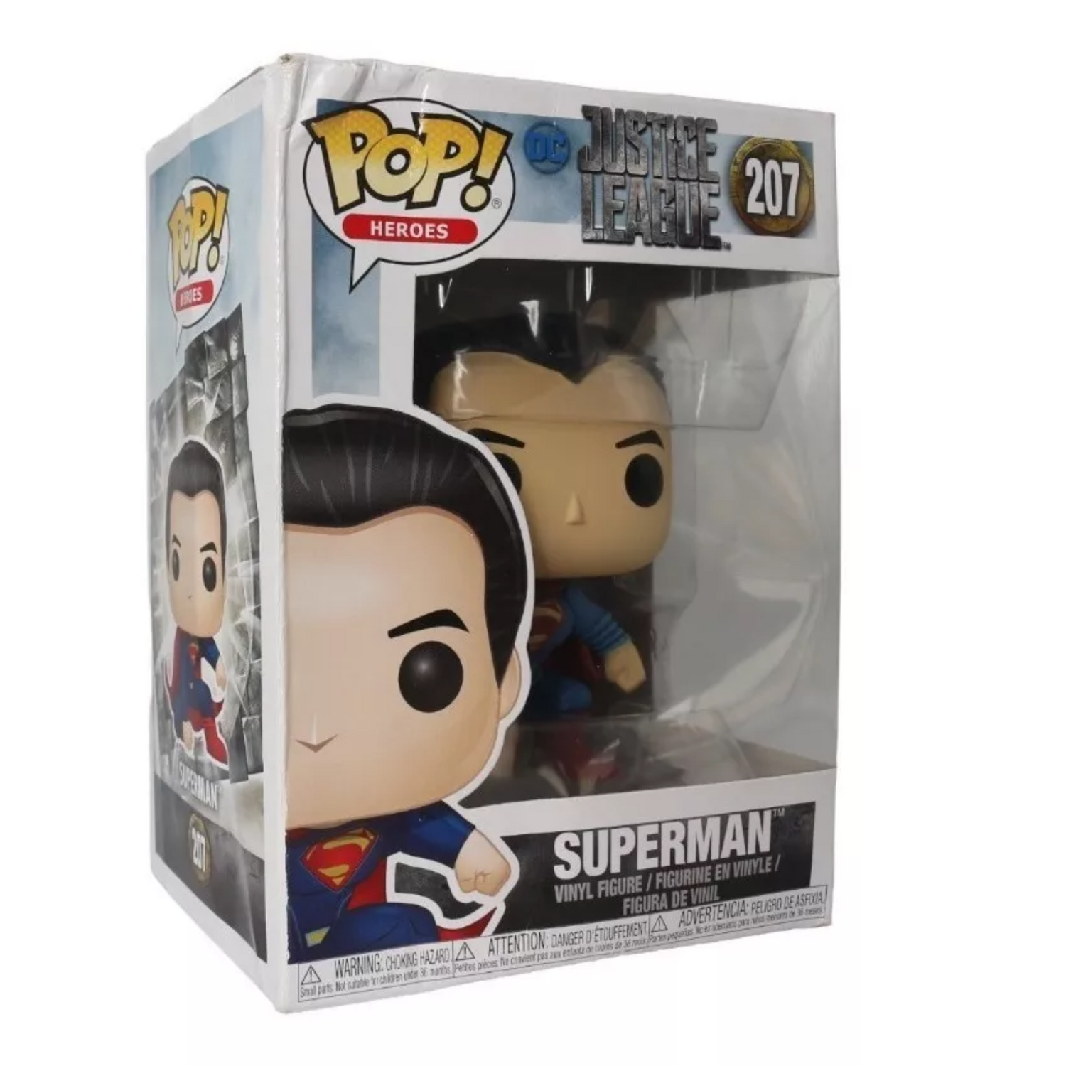 Funko Pop Superman De Justice League Movie Caja Lastimada