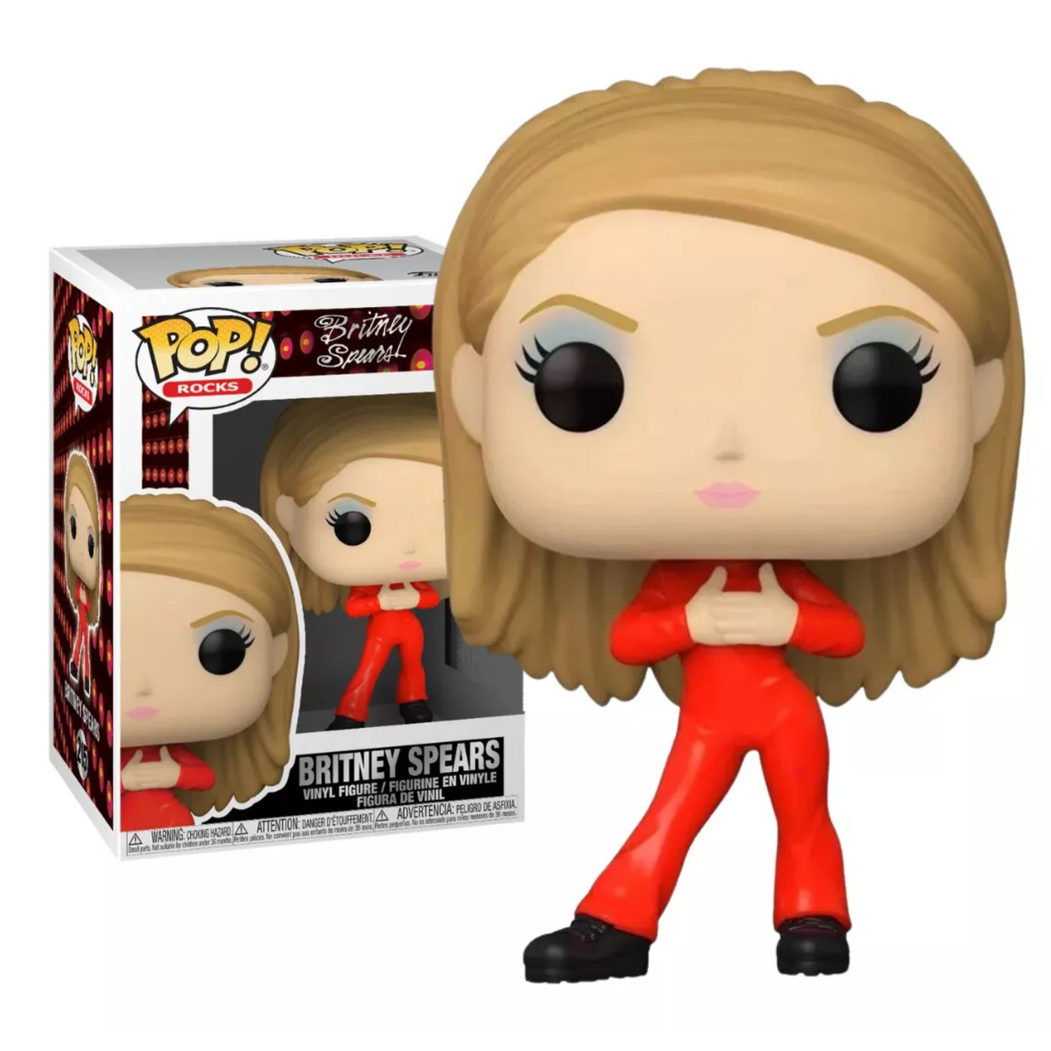 Funko Pop Britney Spears Oops I Did It Again Traje Rojo
