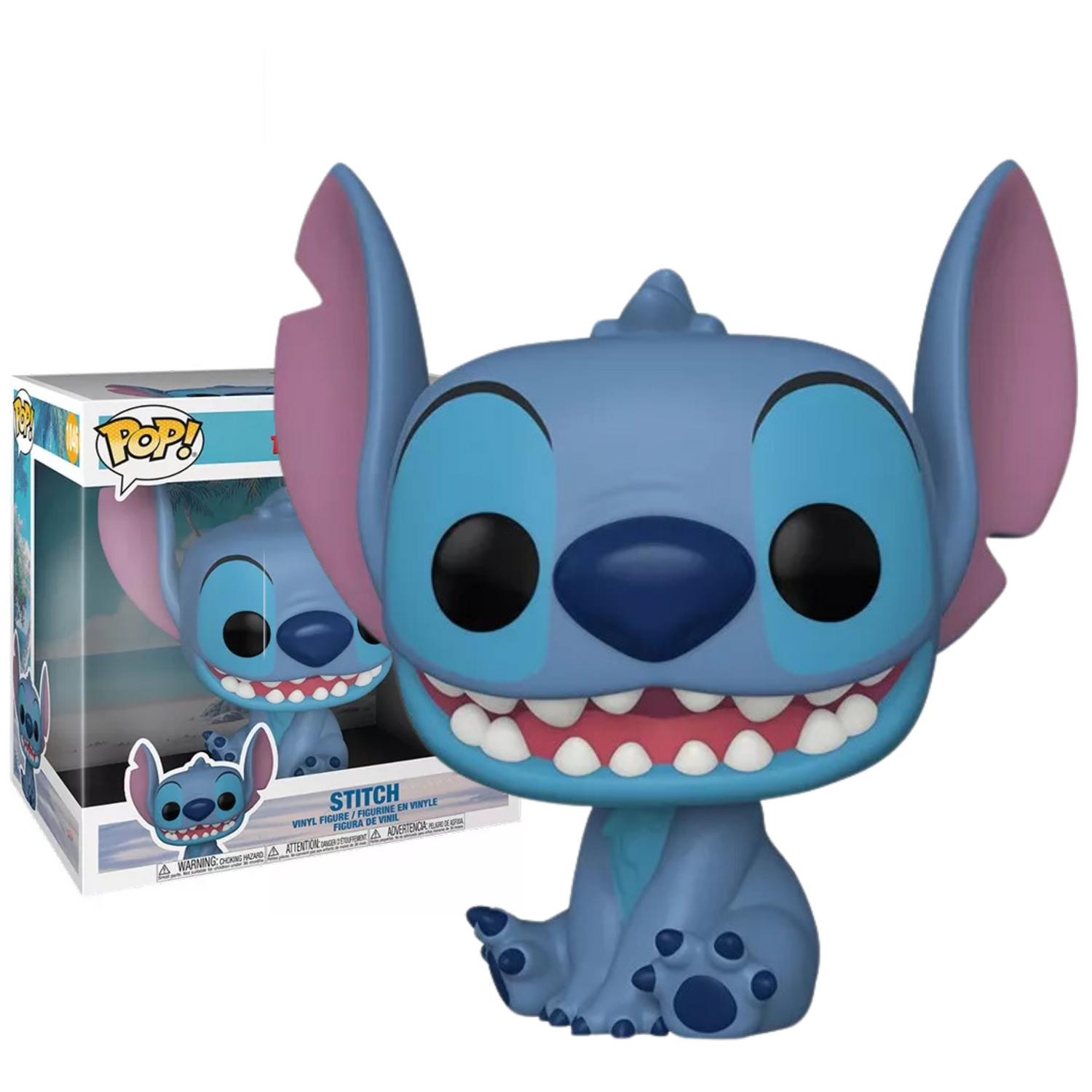 Funko Pop Stitch 10 Pulgadas 1046 Disney Sentado
