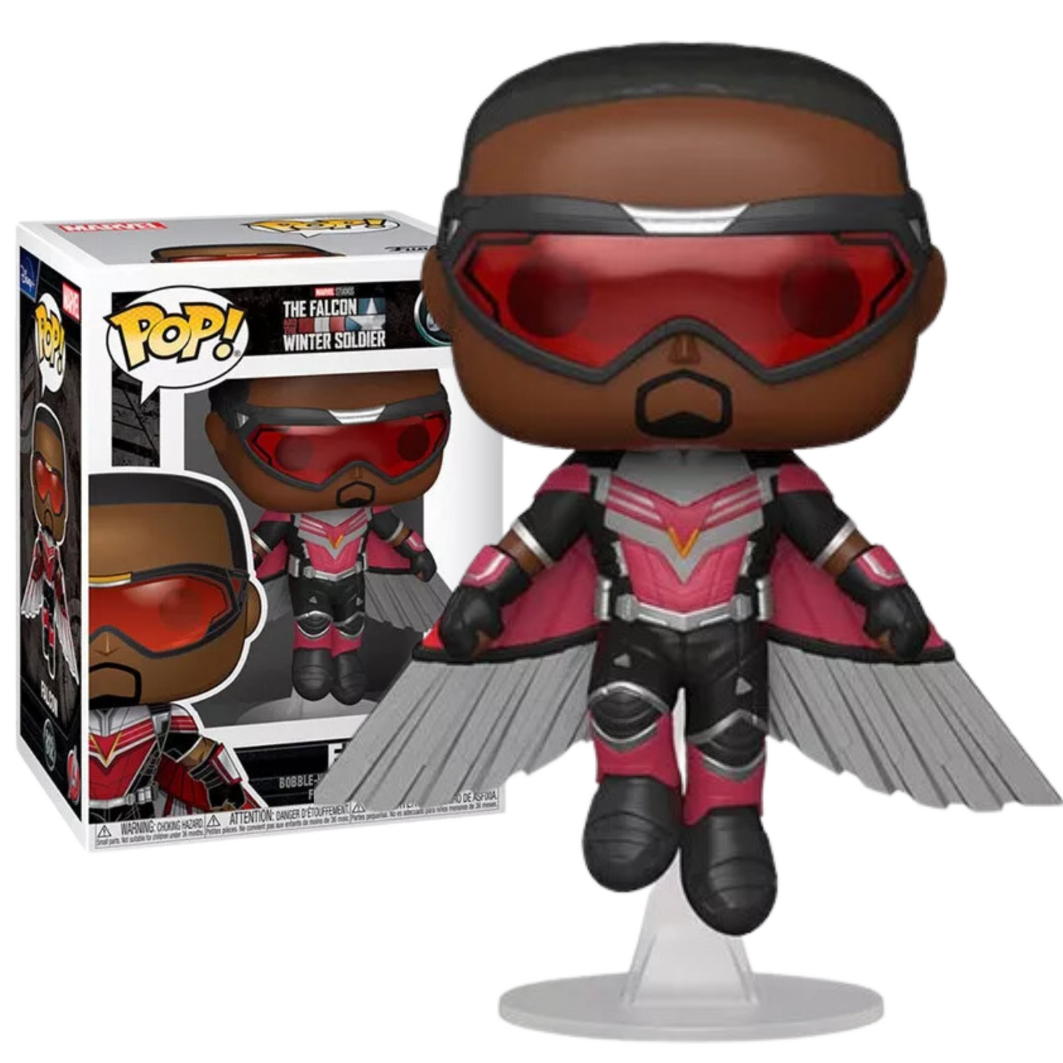 Funko Pop Falcon Winter Soldier Capitan America Sam Invierno